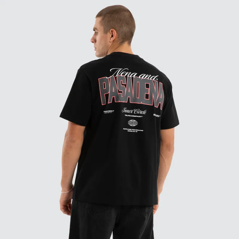 Distance Classic Tee Jet Black sold by Neverland