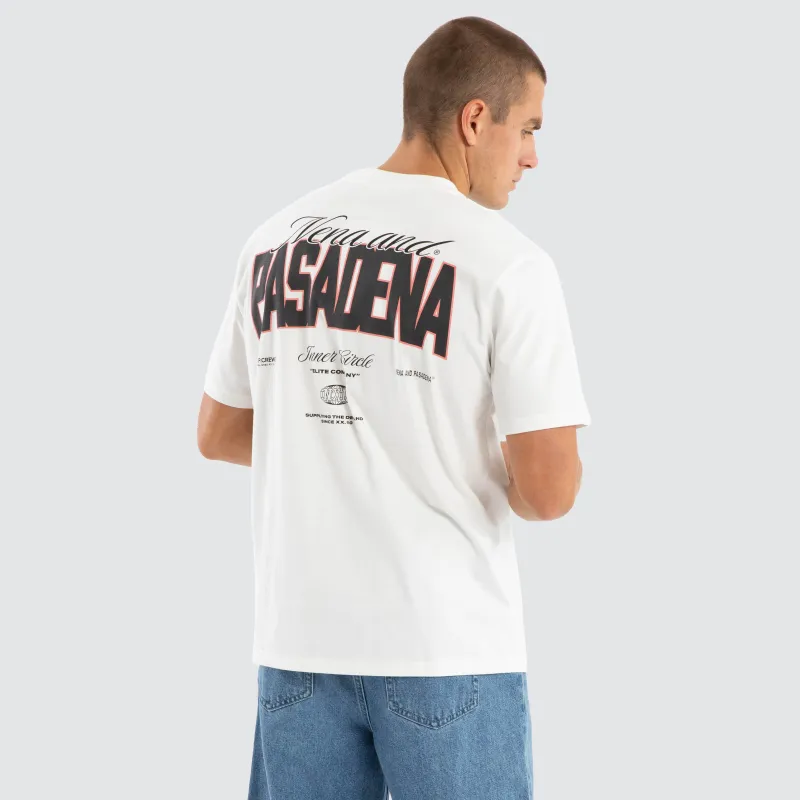 Distance Classic Tee Natural White sold by Neverland