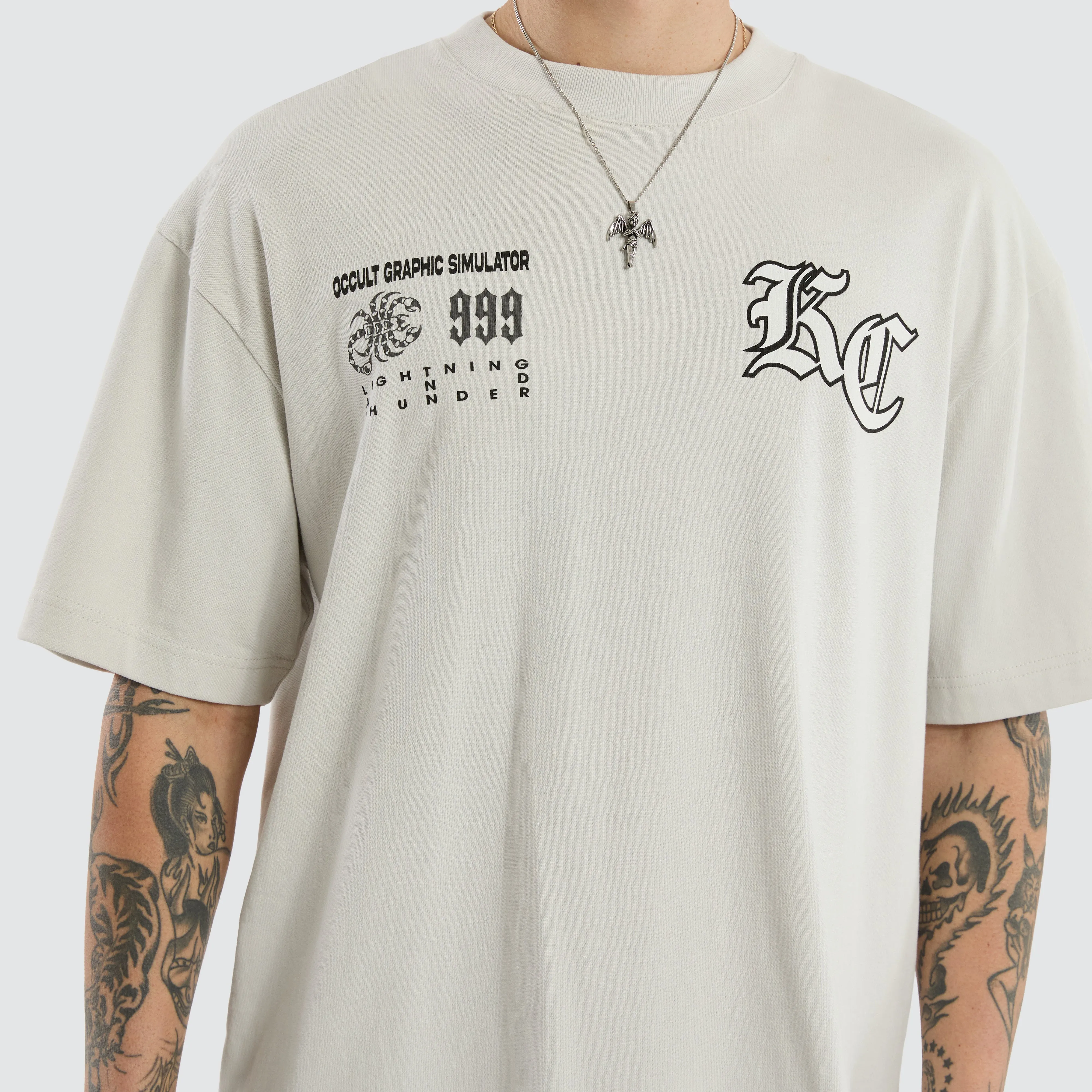 Movement Street Tee Glacier Grey sold by Neverland product image thumbnail 5