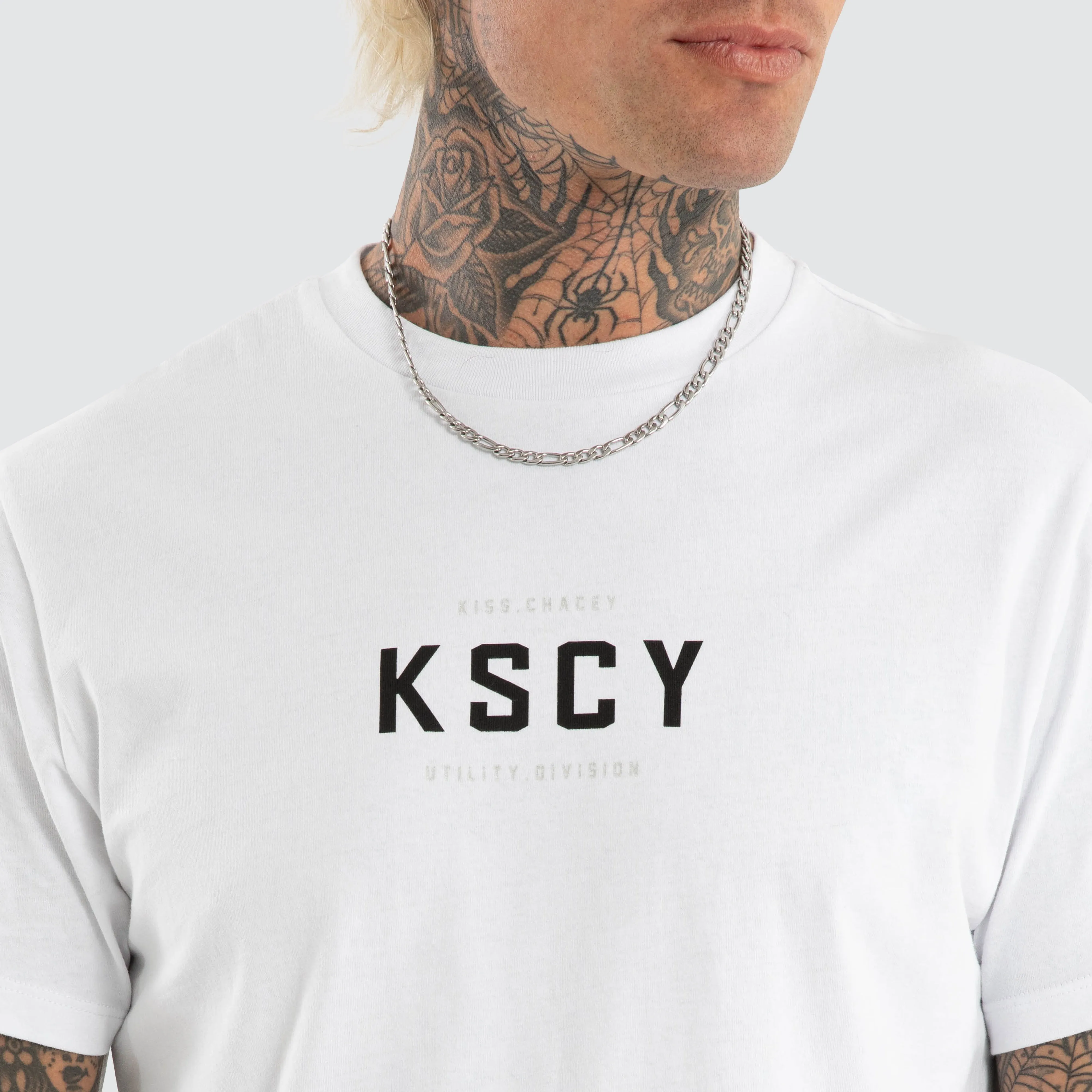 Stamp Dual Curved Tee Optical White sold by Neverland product image thumbnail 4