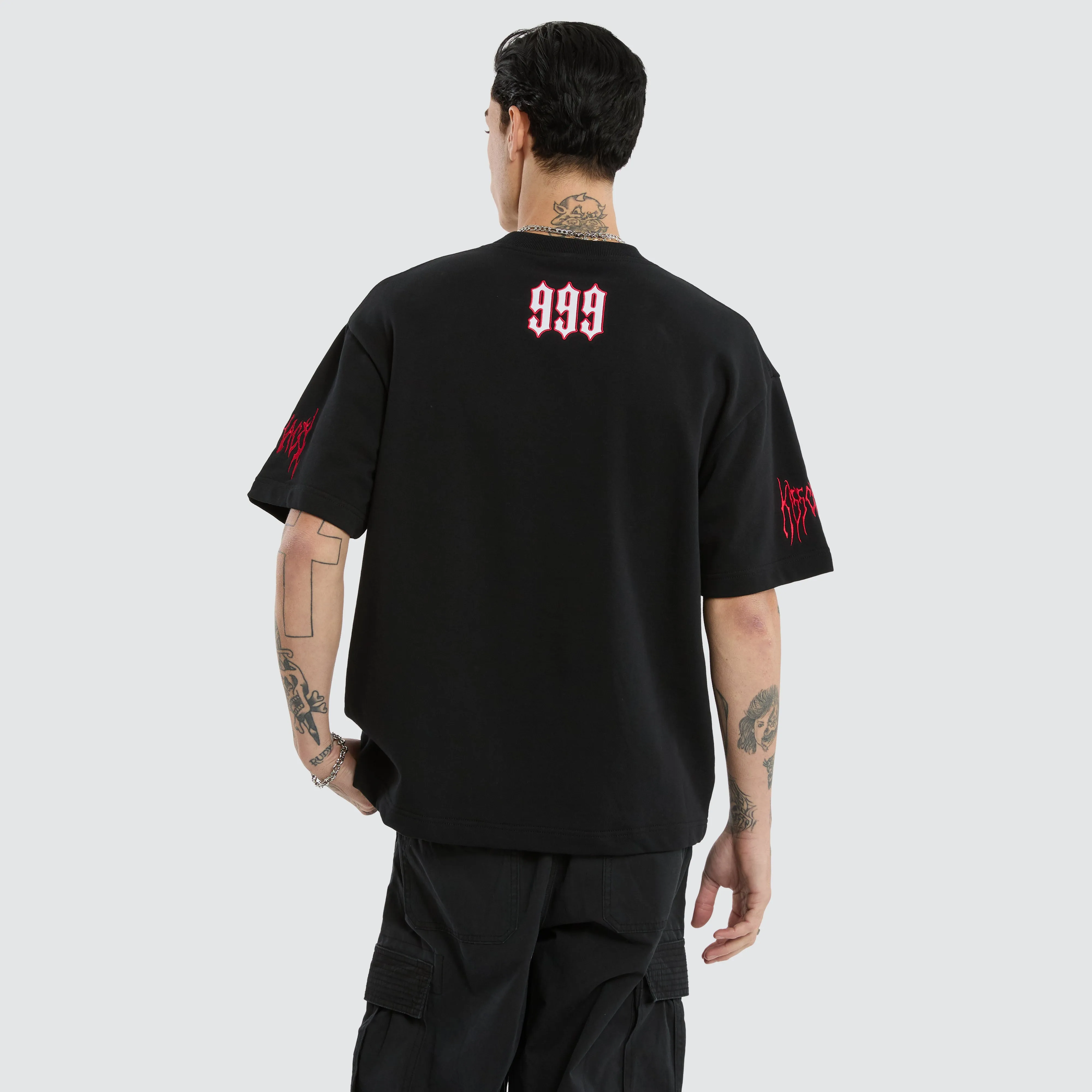 Highway Loopback Street Tee Anthracite Black sold by Neverland product image thumbnail 5