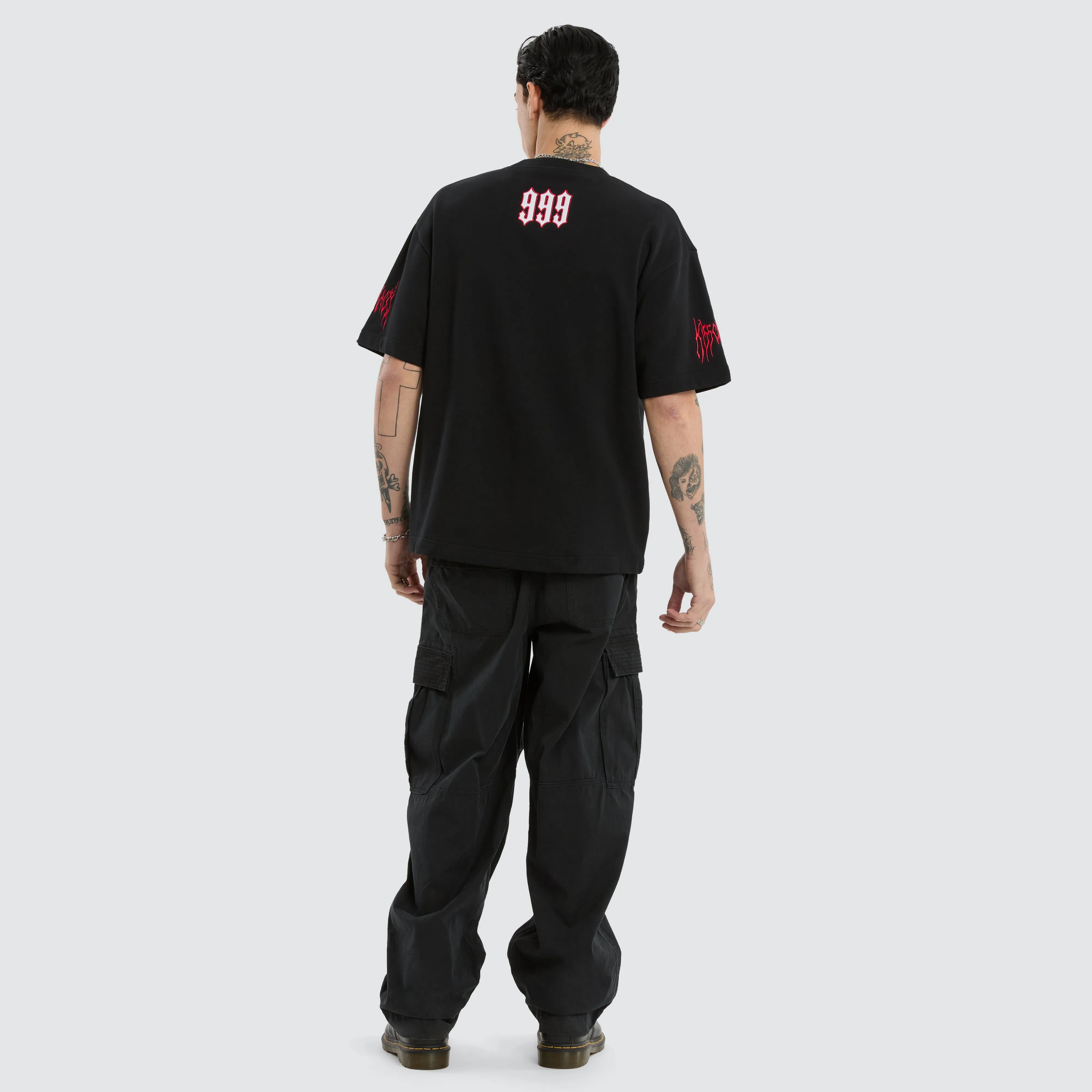 Highway Loopback Street Tee Anthracite Black sold by Neverland product image thumbnail 2