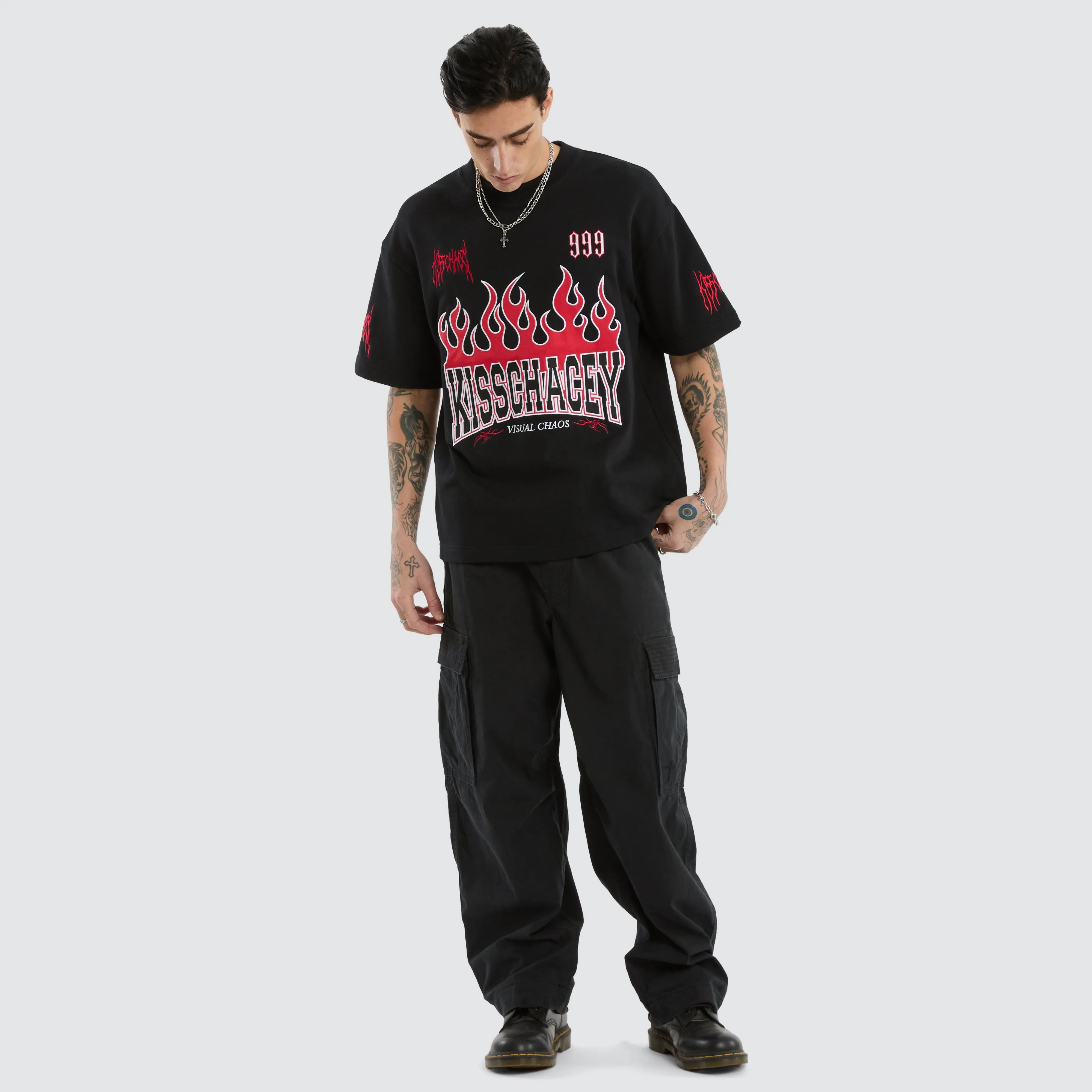 Highway Loopback Street Tee Anthracite Black sold by Neverland product image thumbnail 4