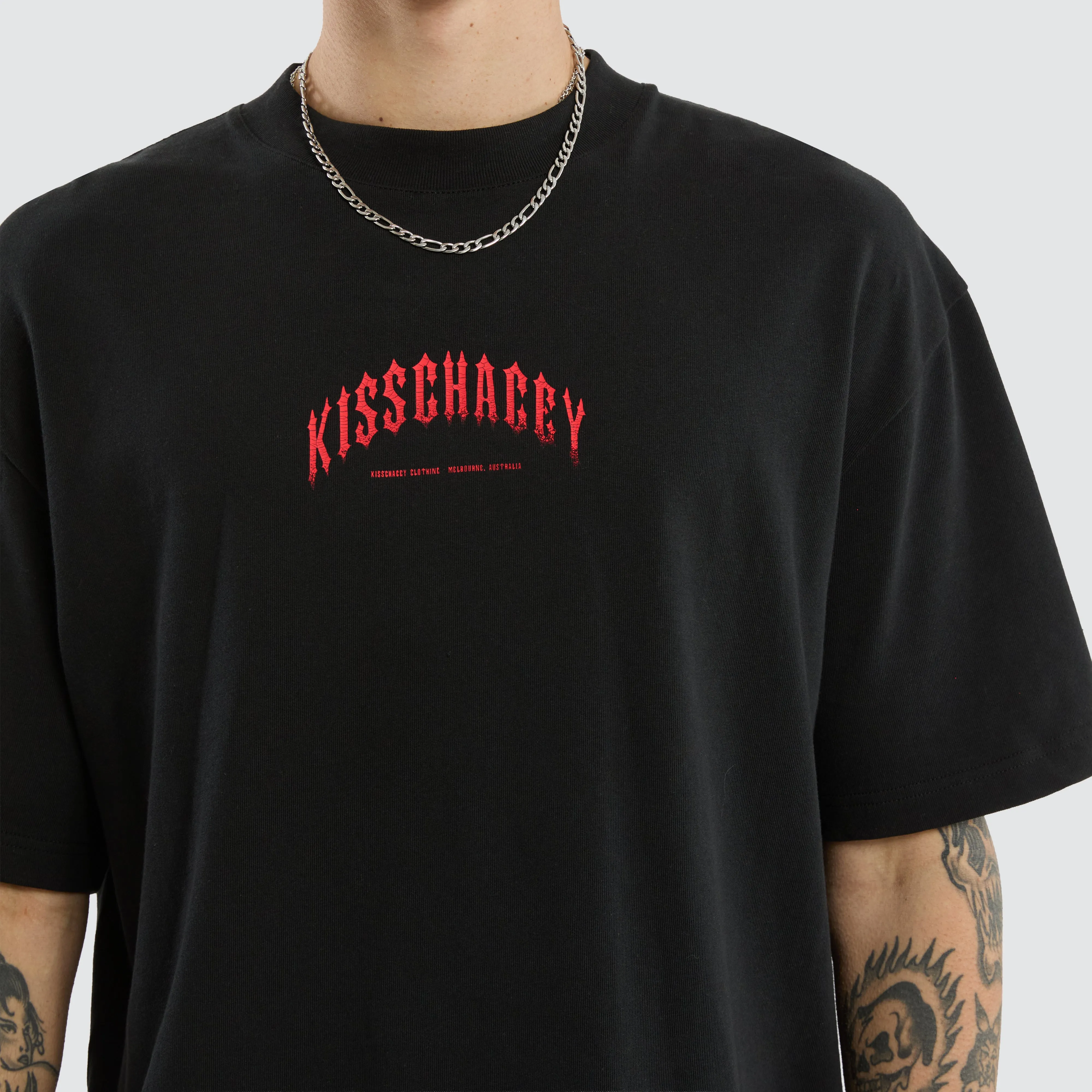 Manor Street Tee Anthracite sold by Neverland product image thumbnail 5