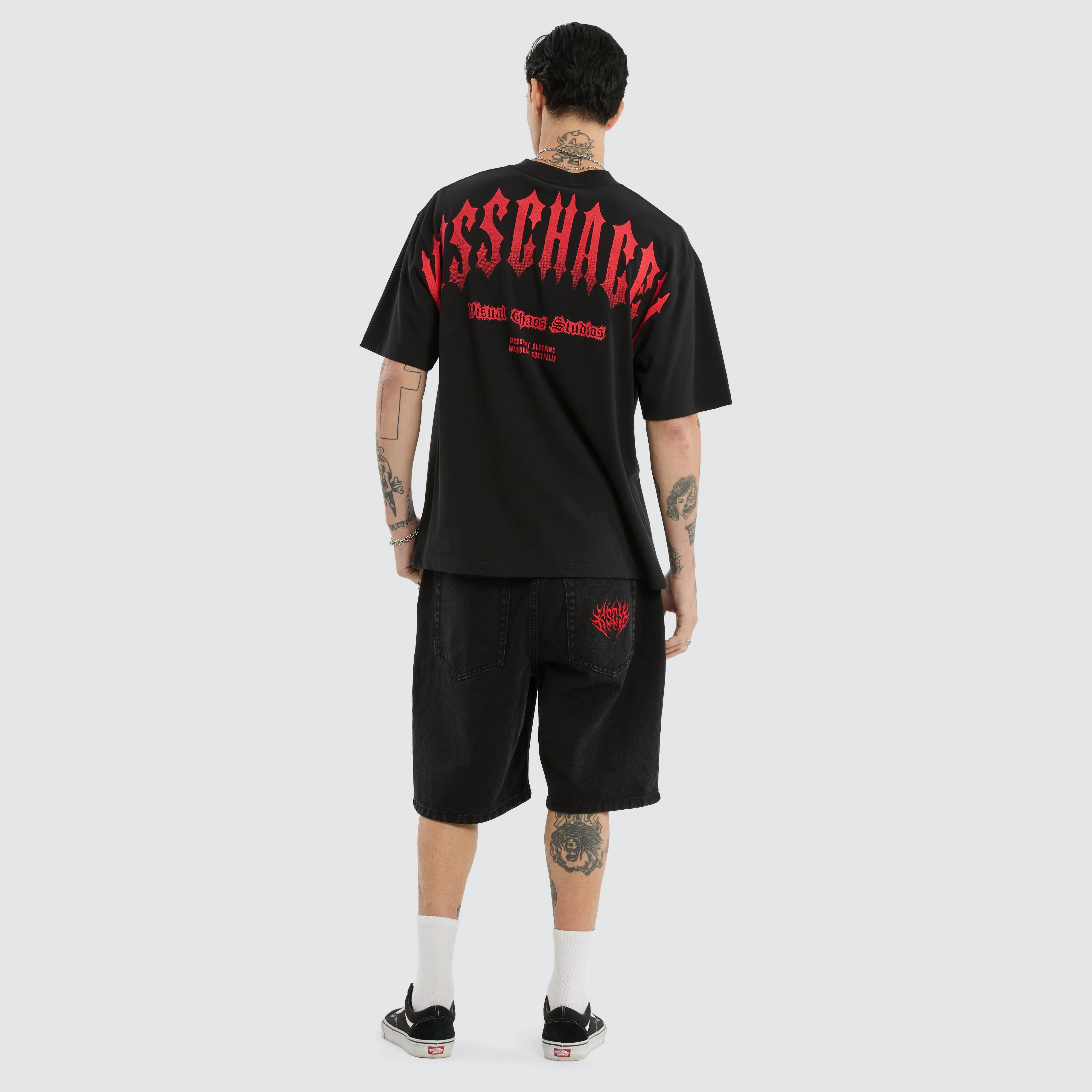 Manor Street Tee Anthracite sold by Neverland product image thumbnail 4