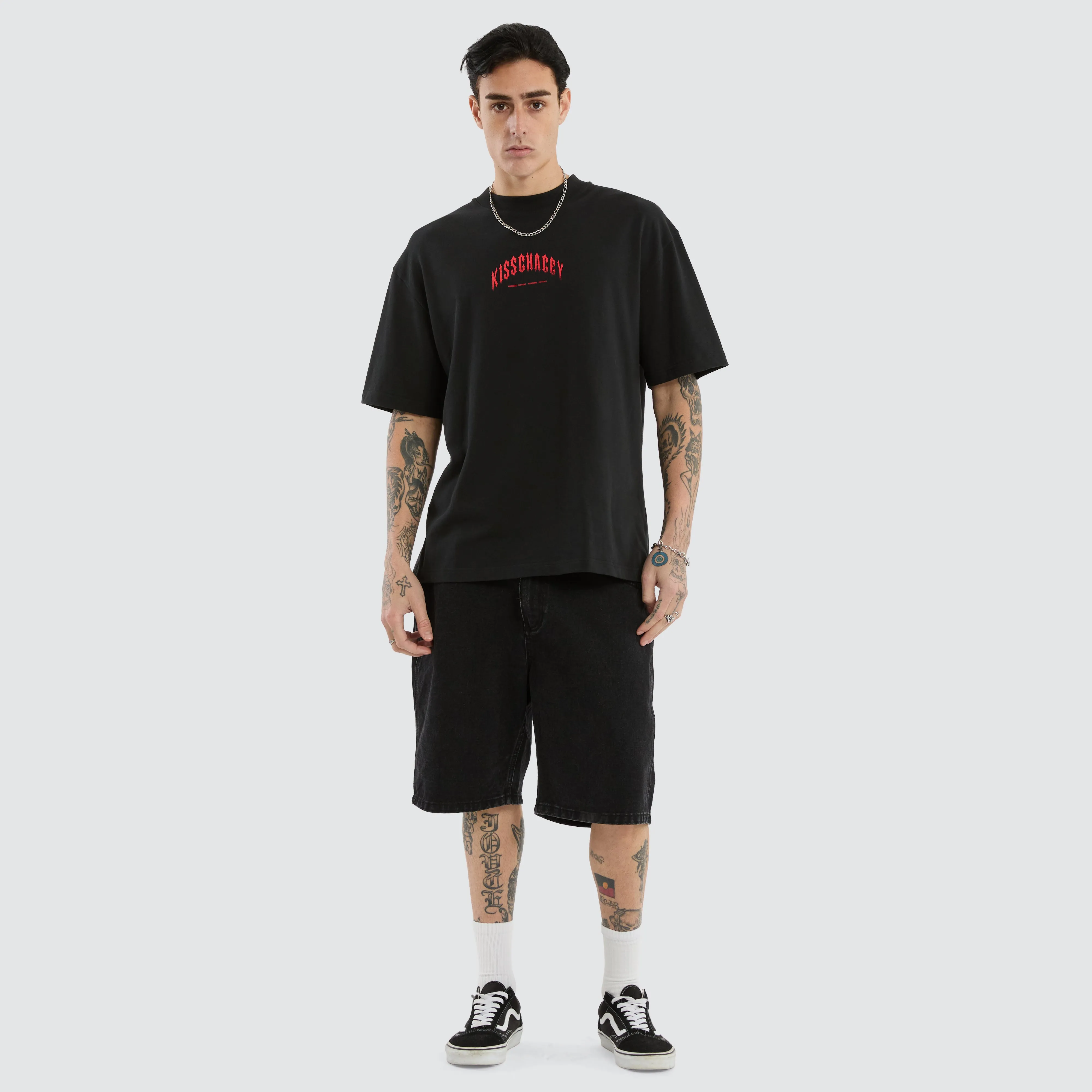 Manor Street Tee Anthracite sold by Neverland product image thumbnail 2