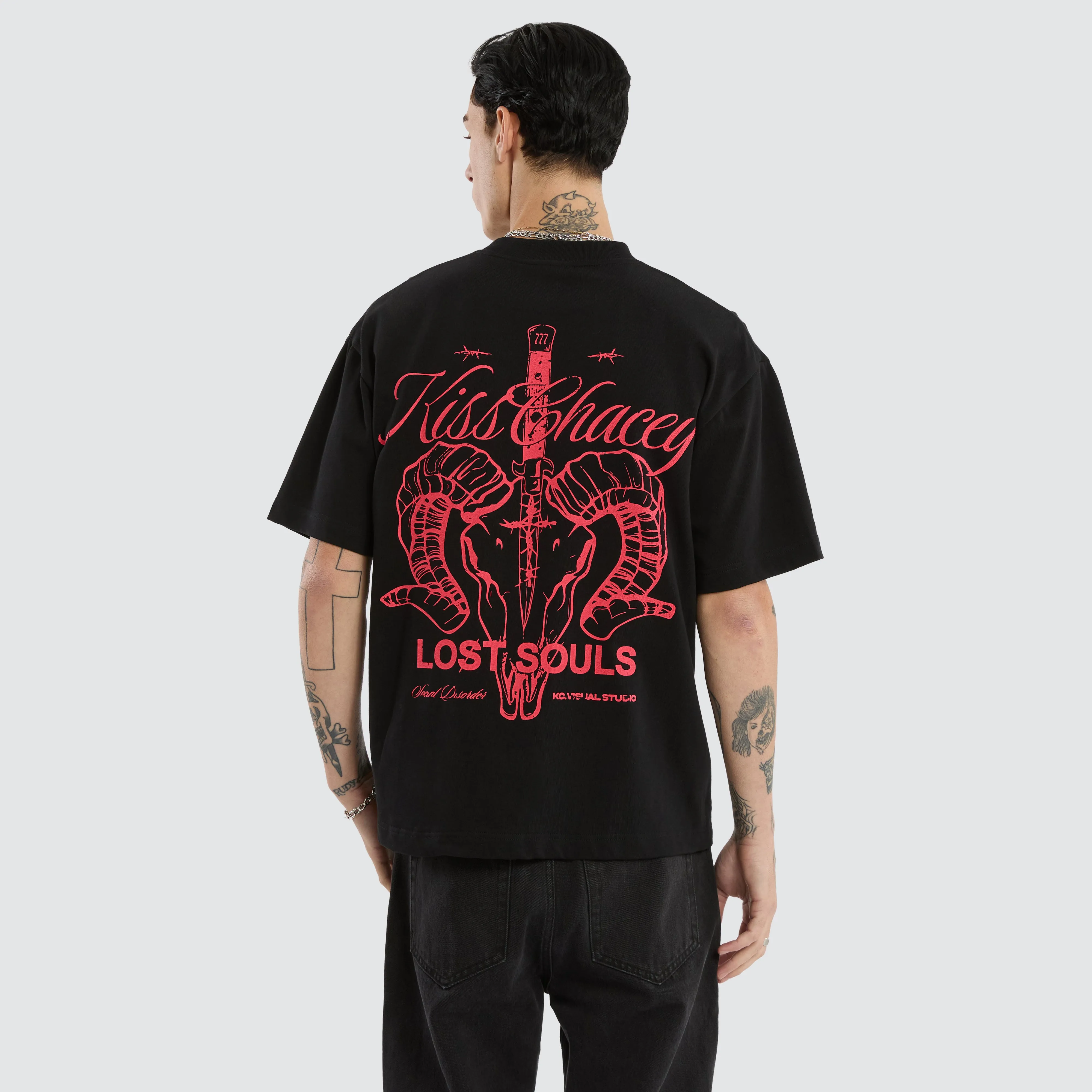 Ram Street Tee Jet Black sold by Neverland