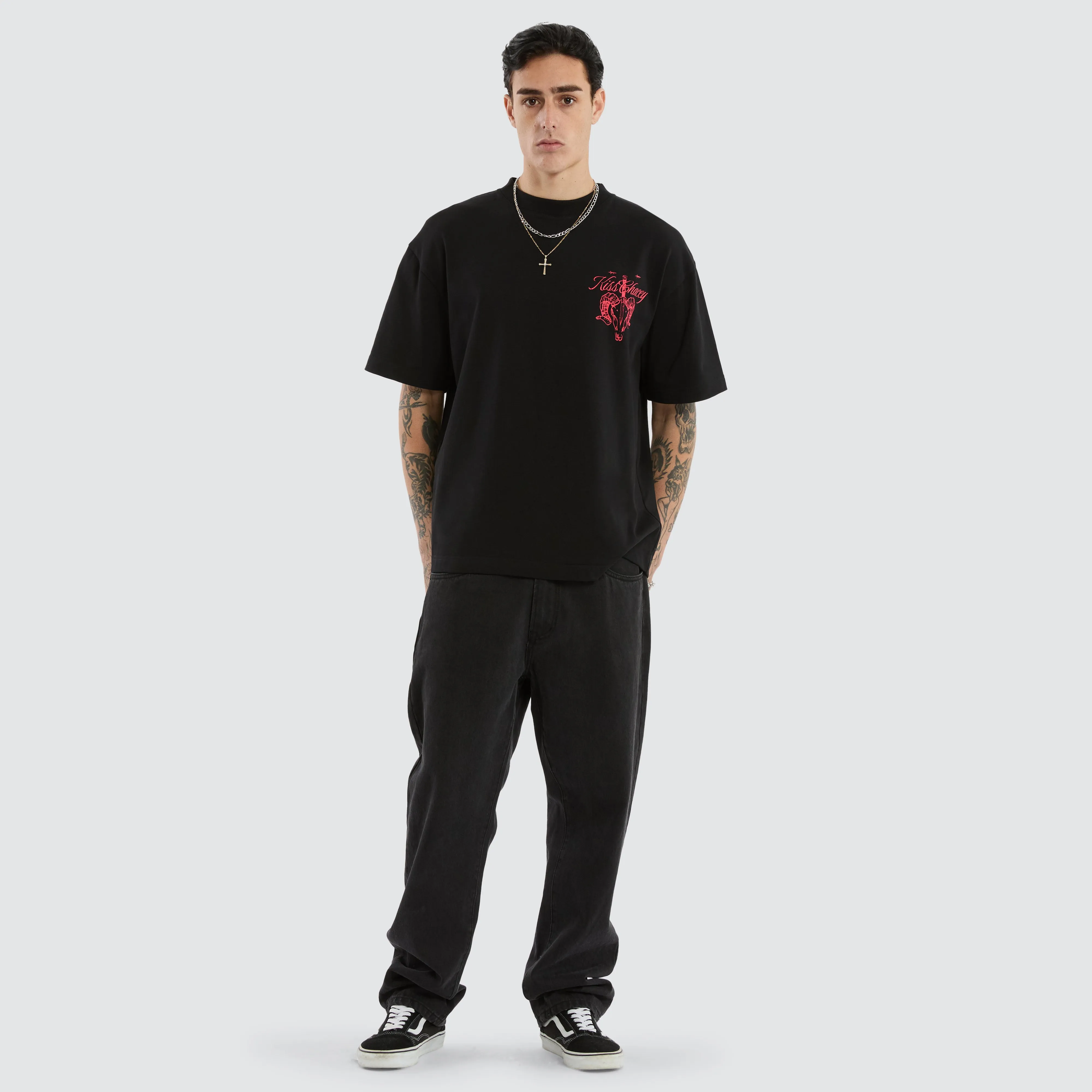 Ram Street Tee Jet Black sold by Neverland product image thumbnail 2