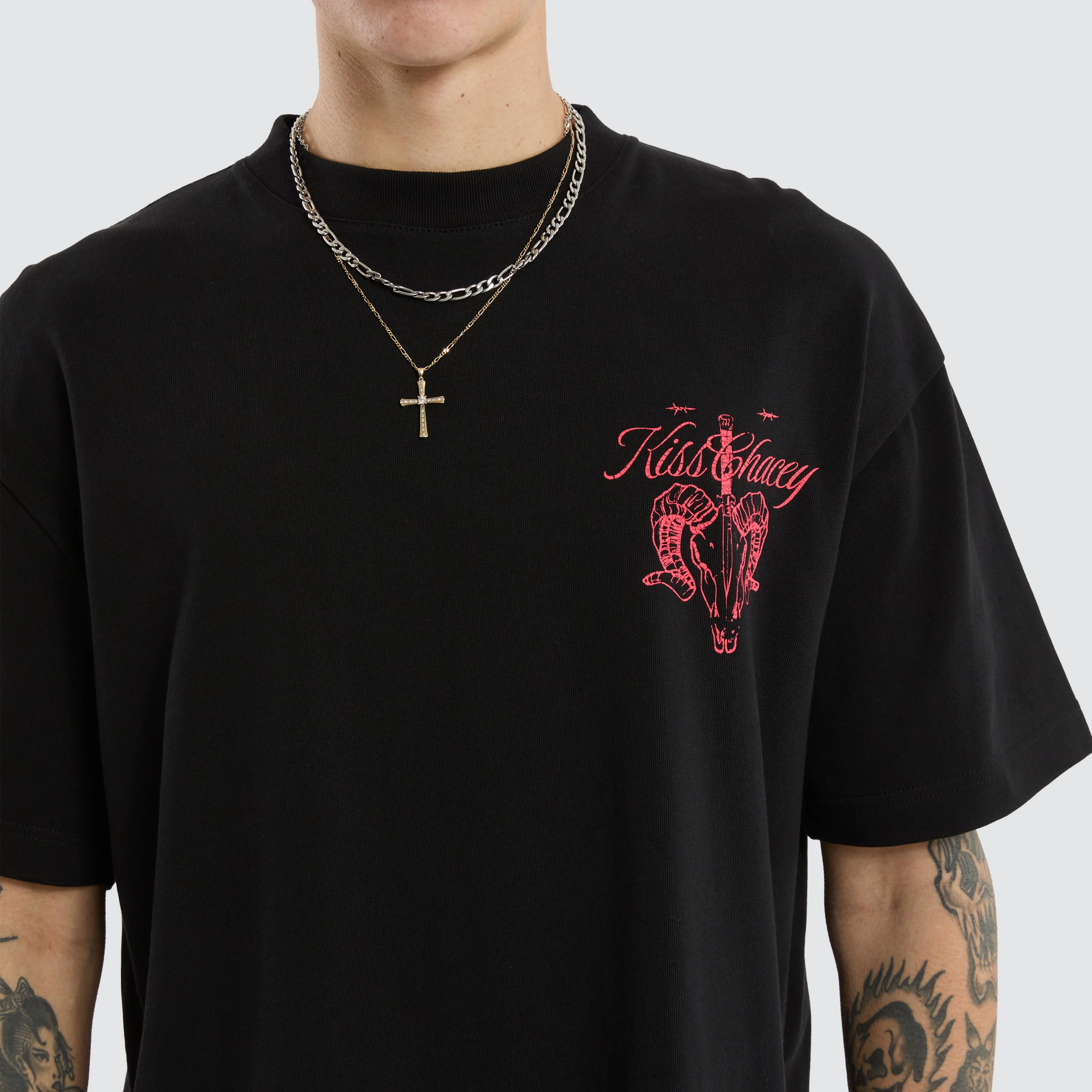 Ram Street Tee Jet Black sold by Neverland product image thumbnail 5