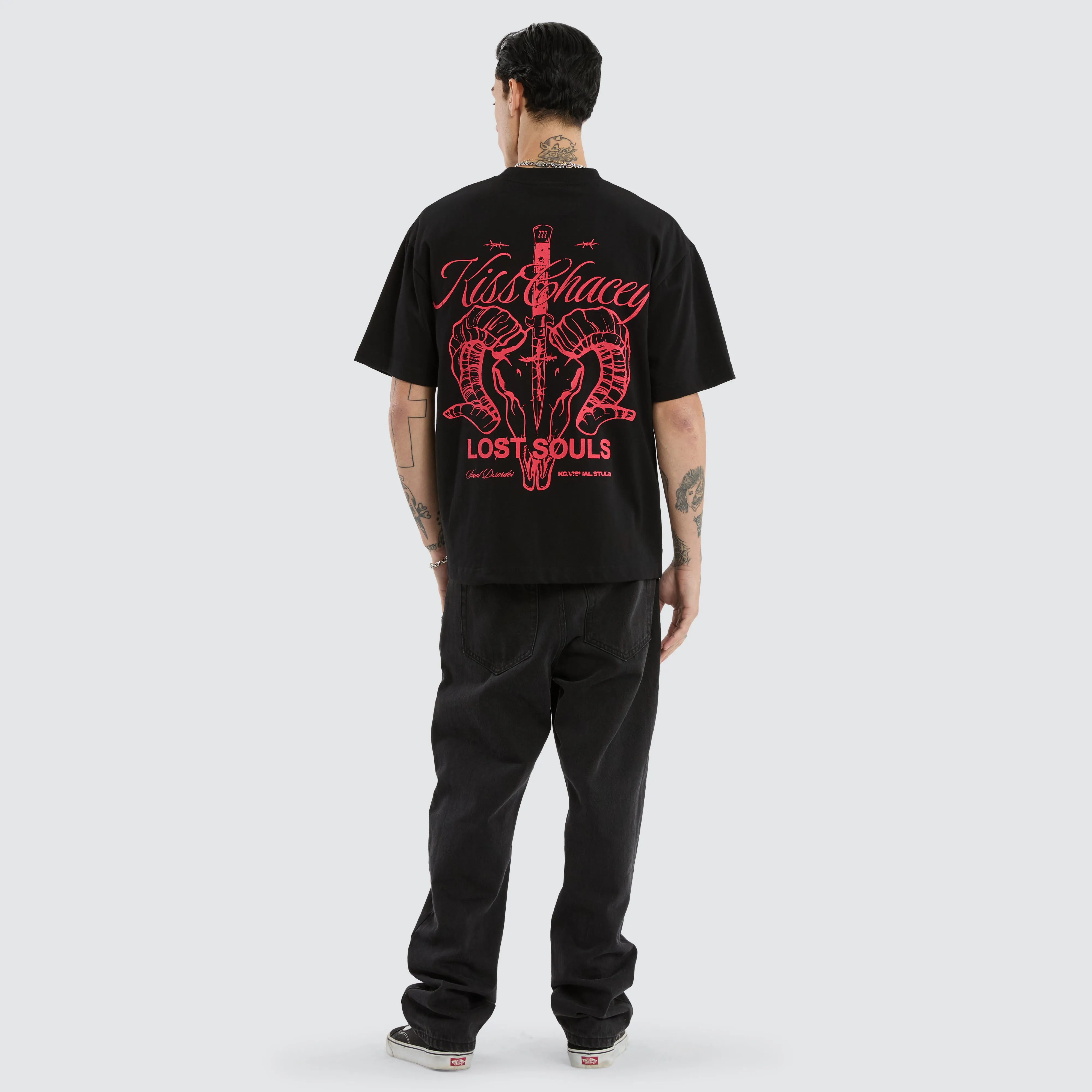 Ram Street Tee Jet Black sold by Neverland product image thumbnail 4