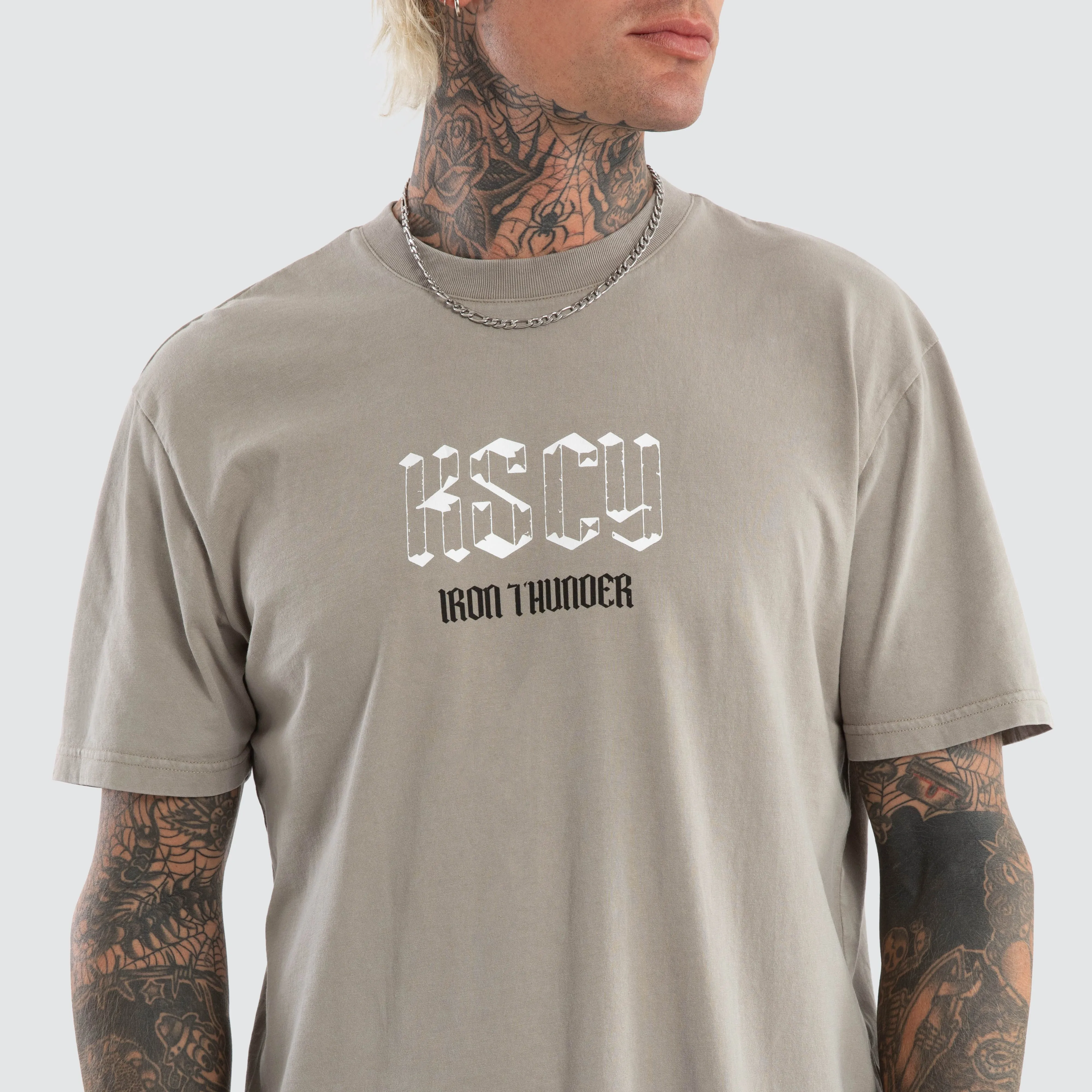Shine Relaxed Tee Mineral Elephant Grey sold by Neverland product image thumbnail 5