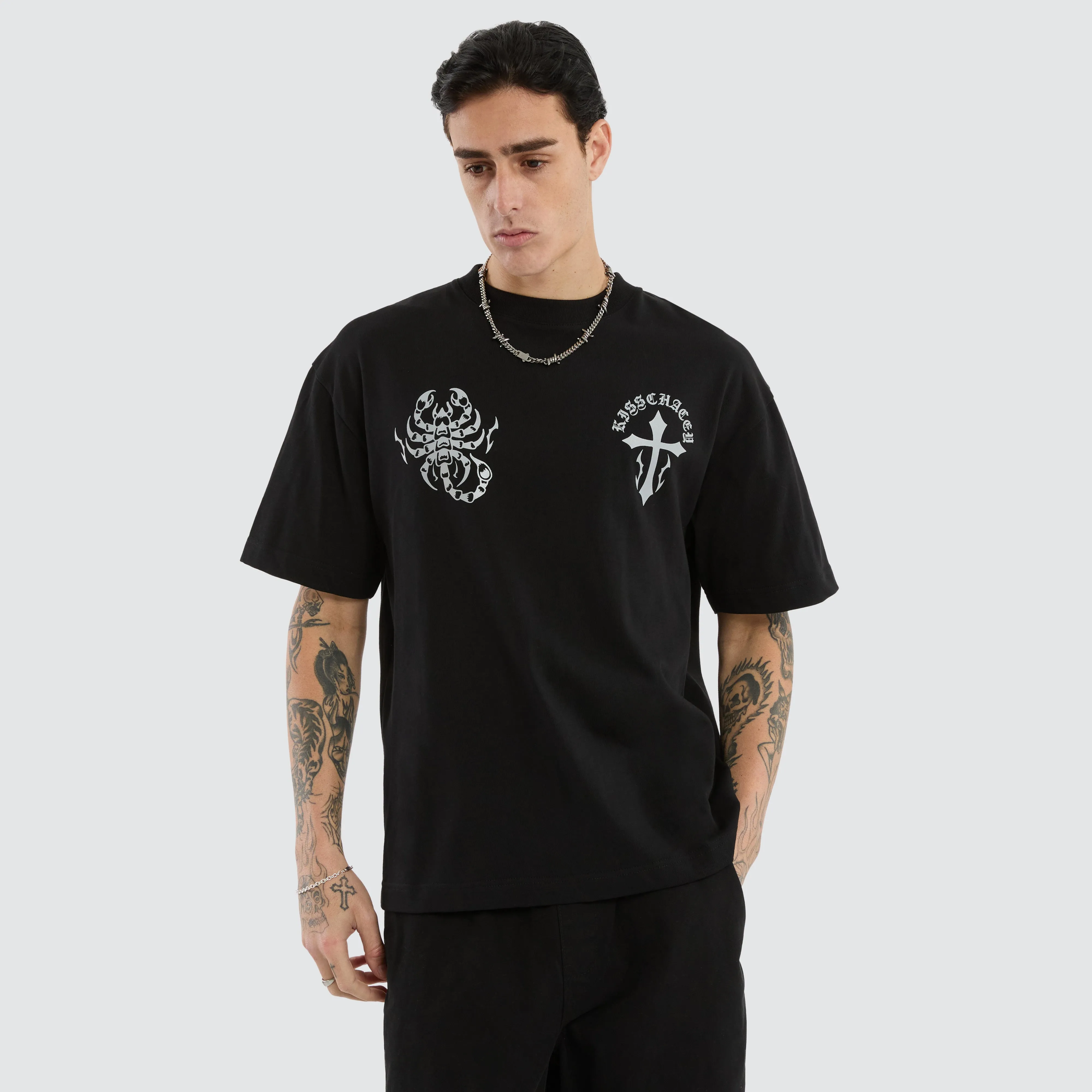 Sandtomb Street Tee Jet Black sold by Neverland product image thumbnail 3