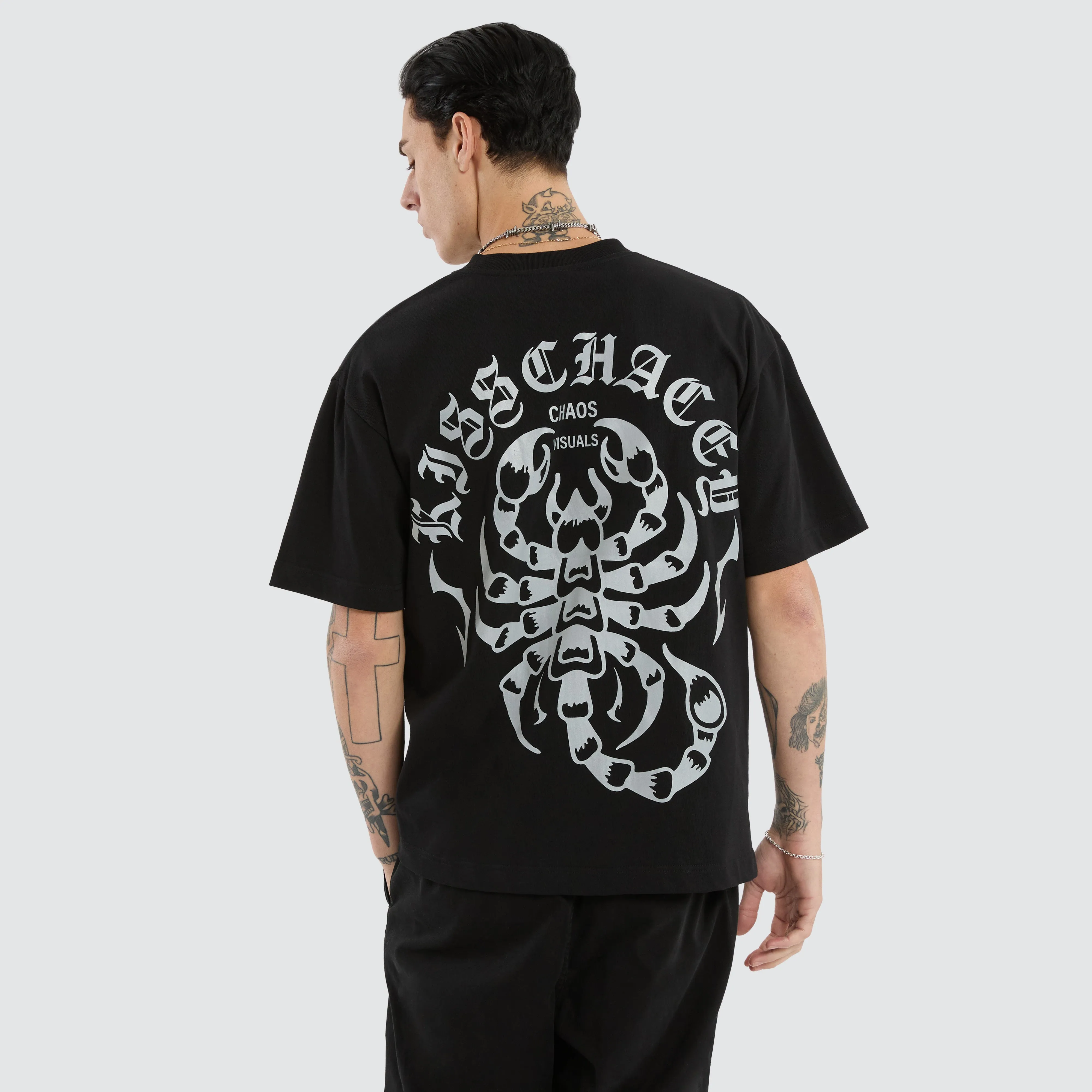 Sandtomb Street Tee Jet Black sold by Neverland