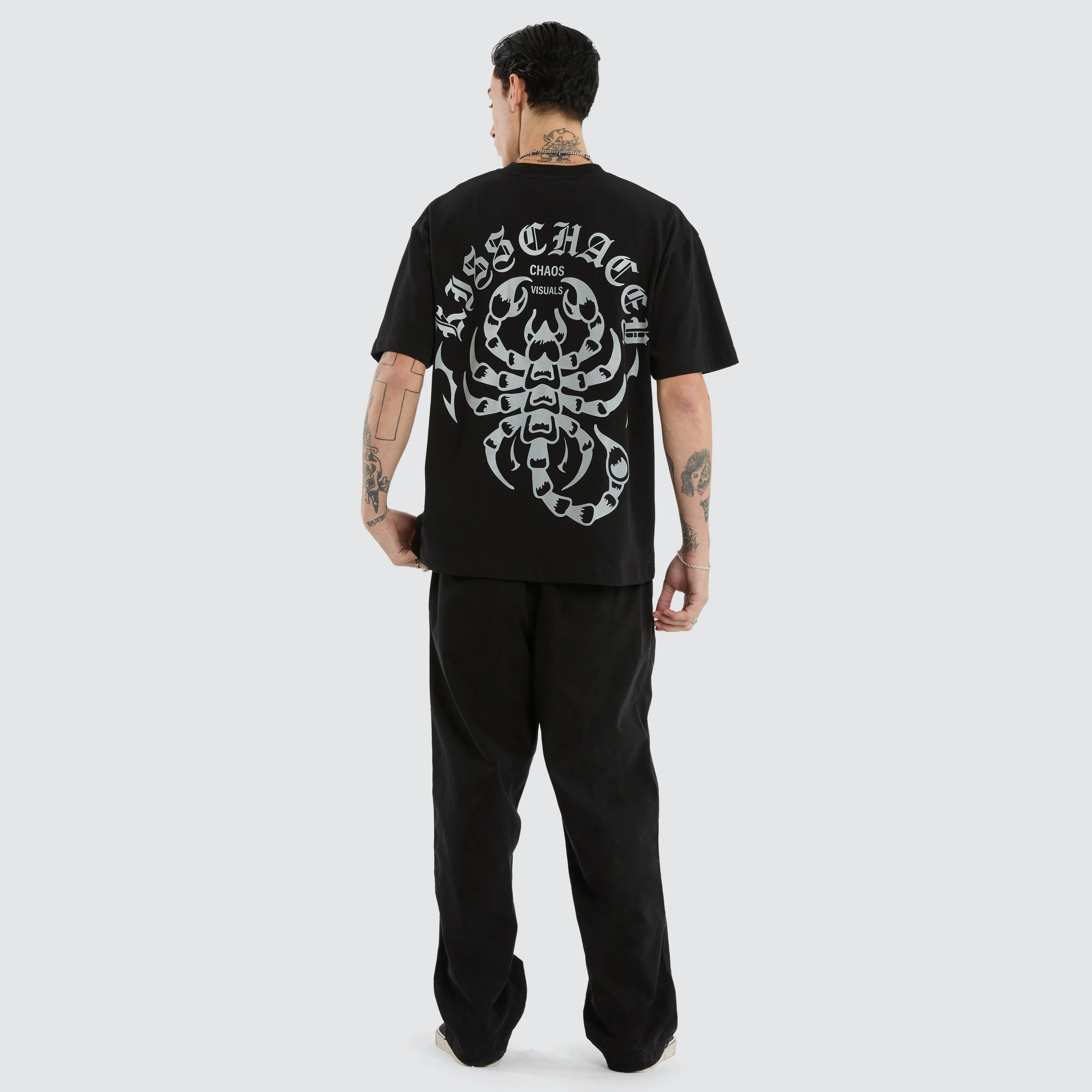 Sandtomb Street Tee Jet Black sold by Neverland product image thumbnail 4