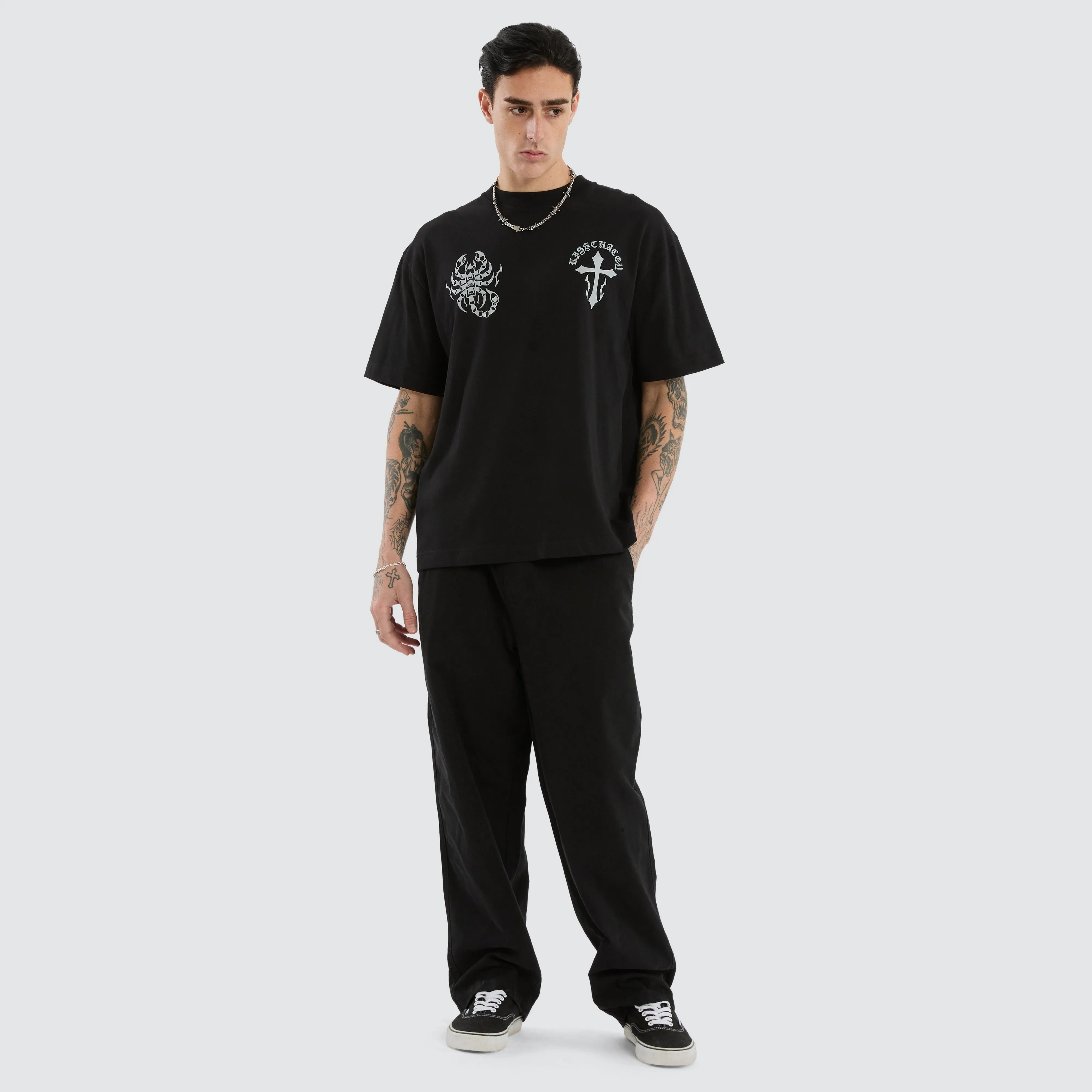 Sandtomb Street Tee Jet Black sold by Neverland product image thumbnail 2