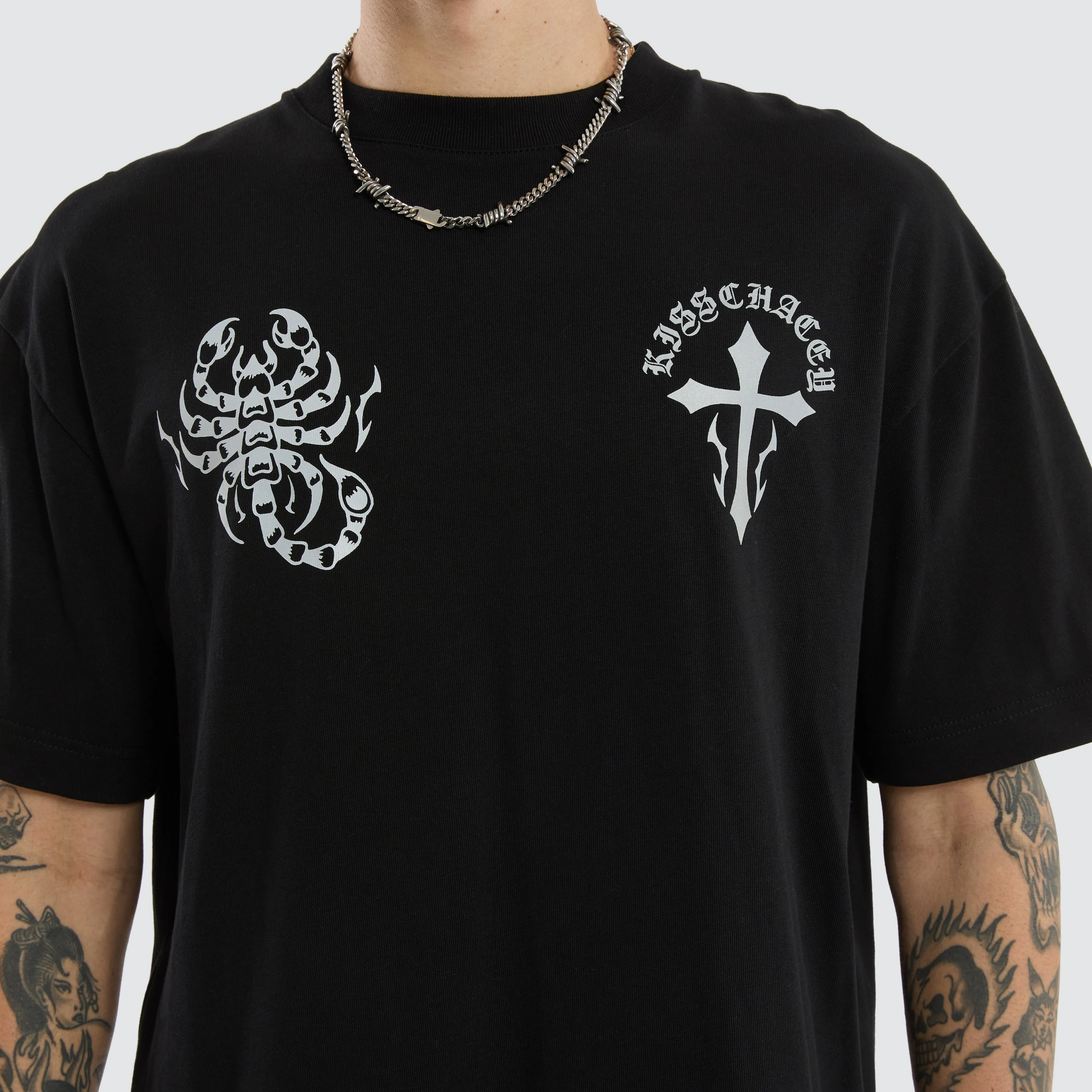 Sandtomb Street Tee Jet Black sold by Neverland product image thumbnail 5
