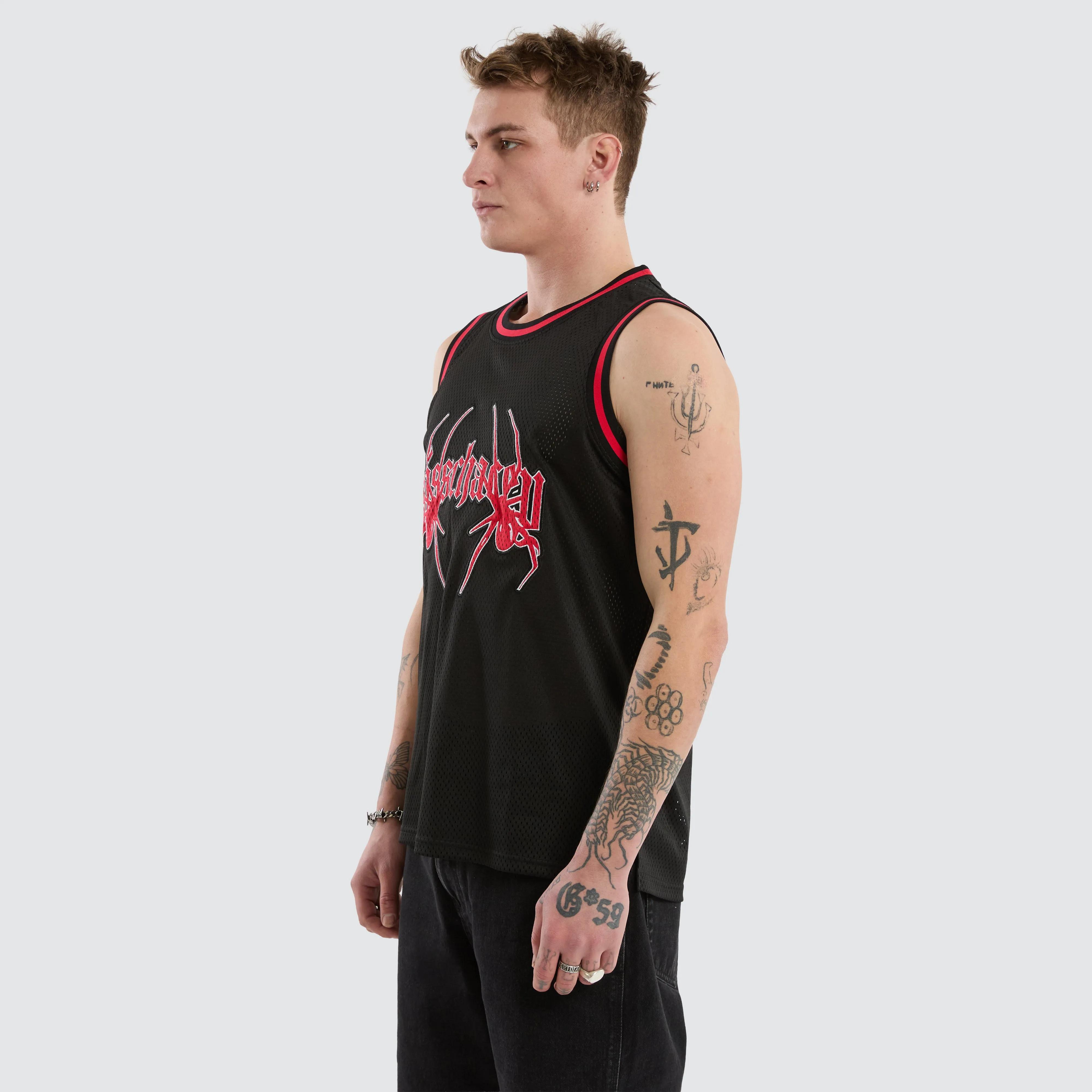 Slam Basketball Jersey Jet Black sold by Neverland product image thumbnail 2
