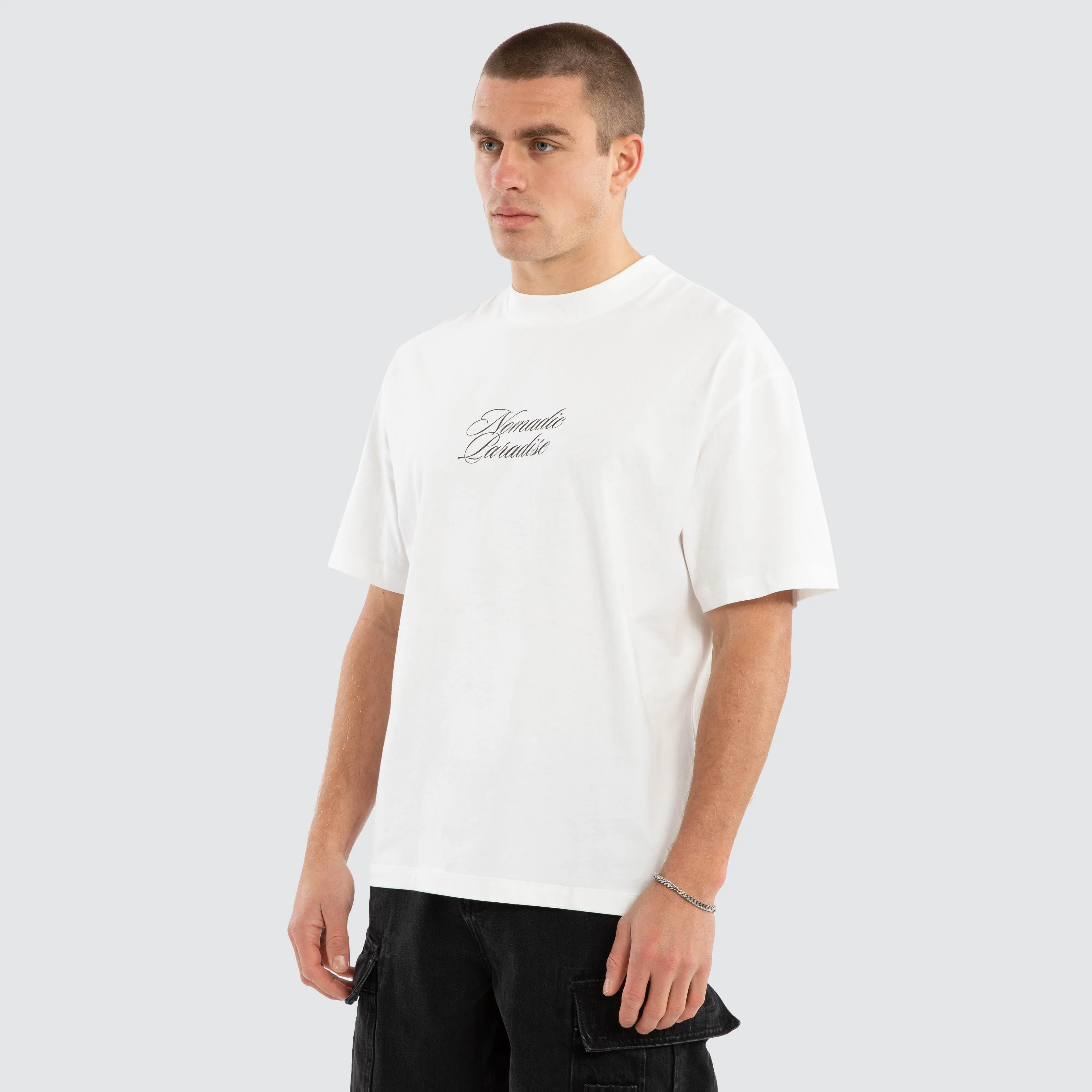 Passage Street Tee Natural White sold by Neverland product image thumbnail 4
