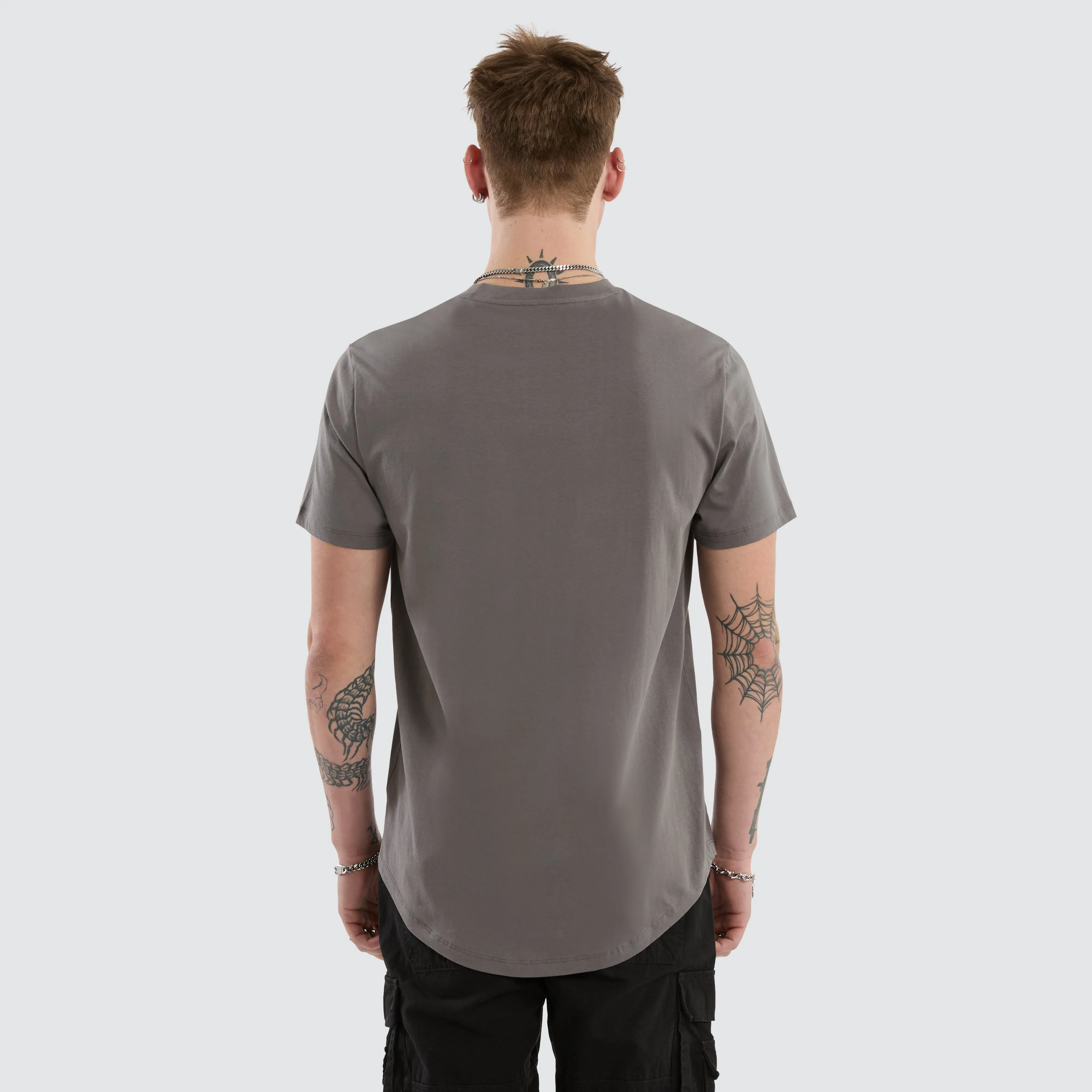 Pronto Dual Curved Tee Charcoal sold by Neverland product image thumbnail 2