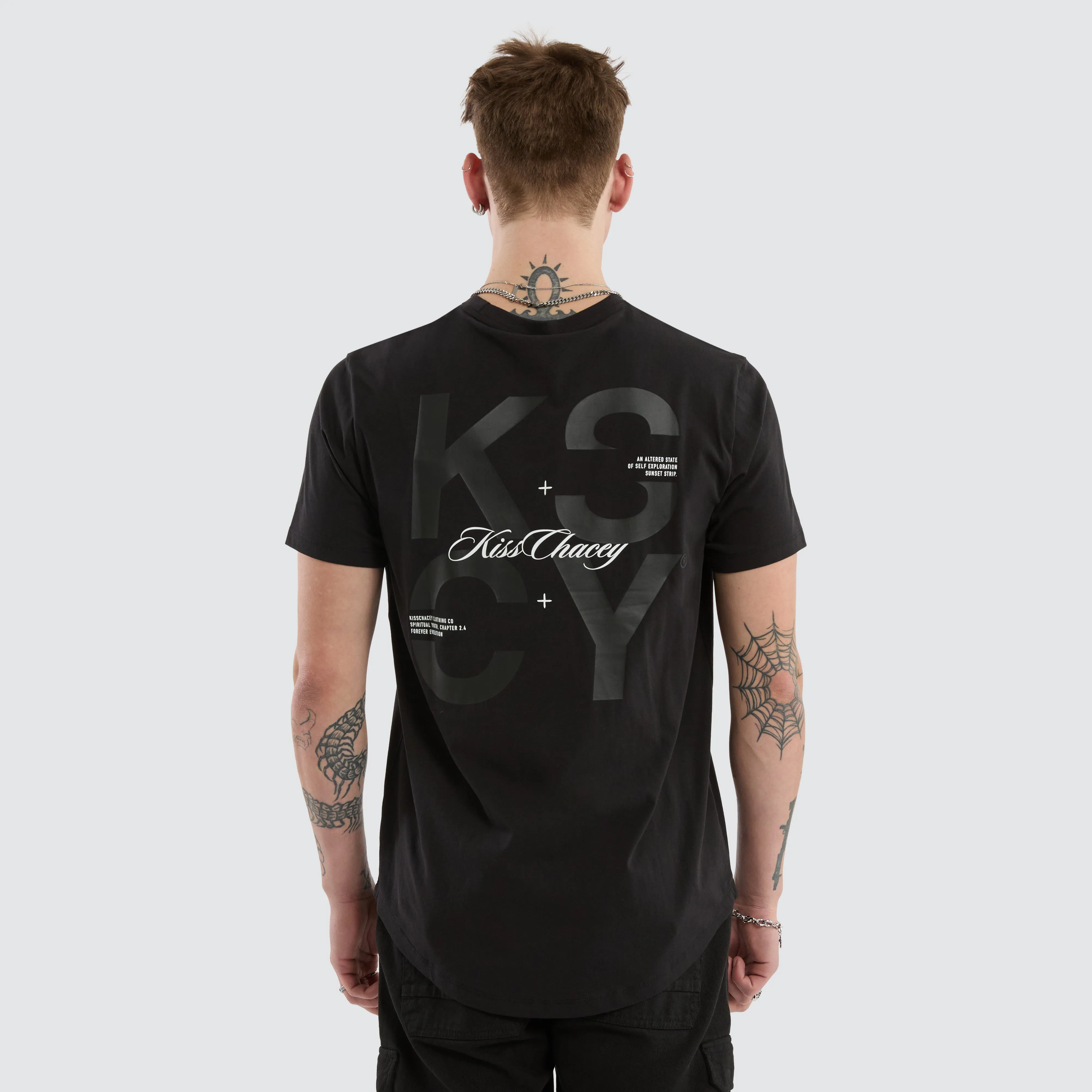 Future Dual Curved Tee Jet Black sold by Neverland
