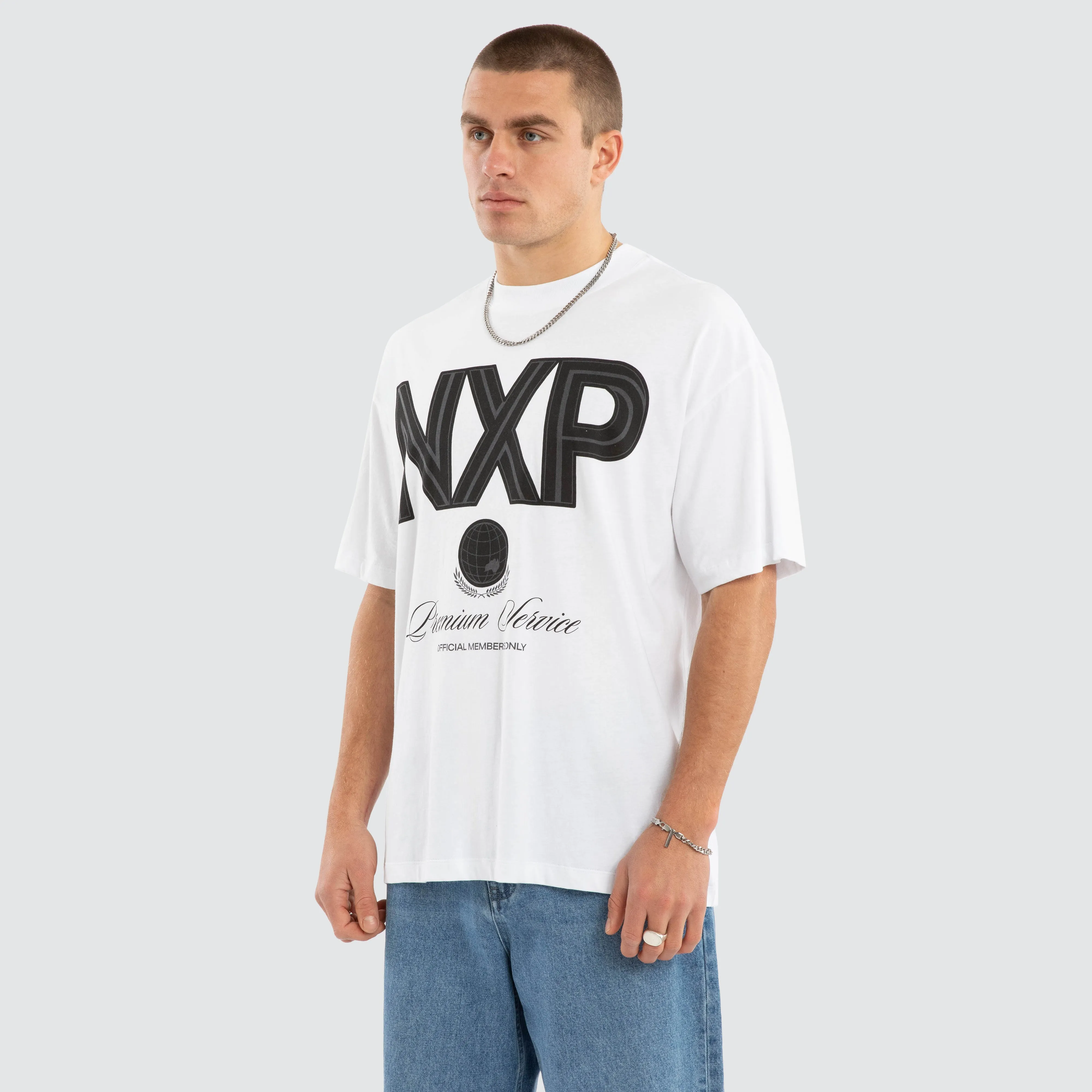Bank Raptor Tee Optical White sold by Neverland product image thumbnail 4