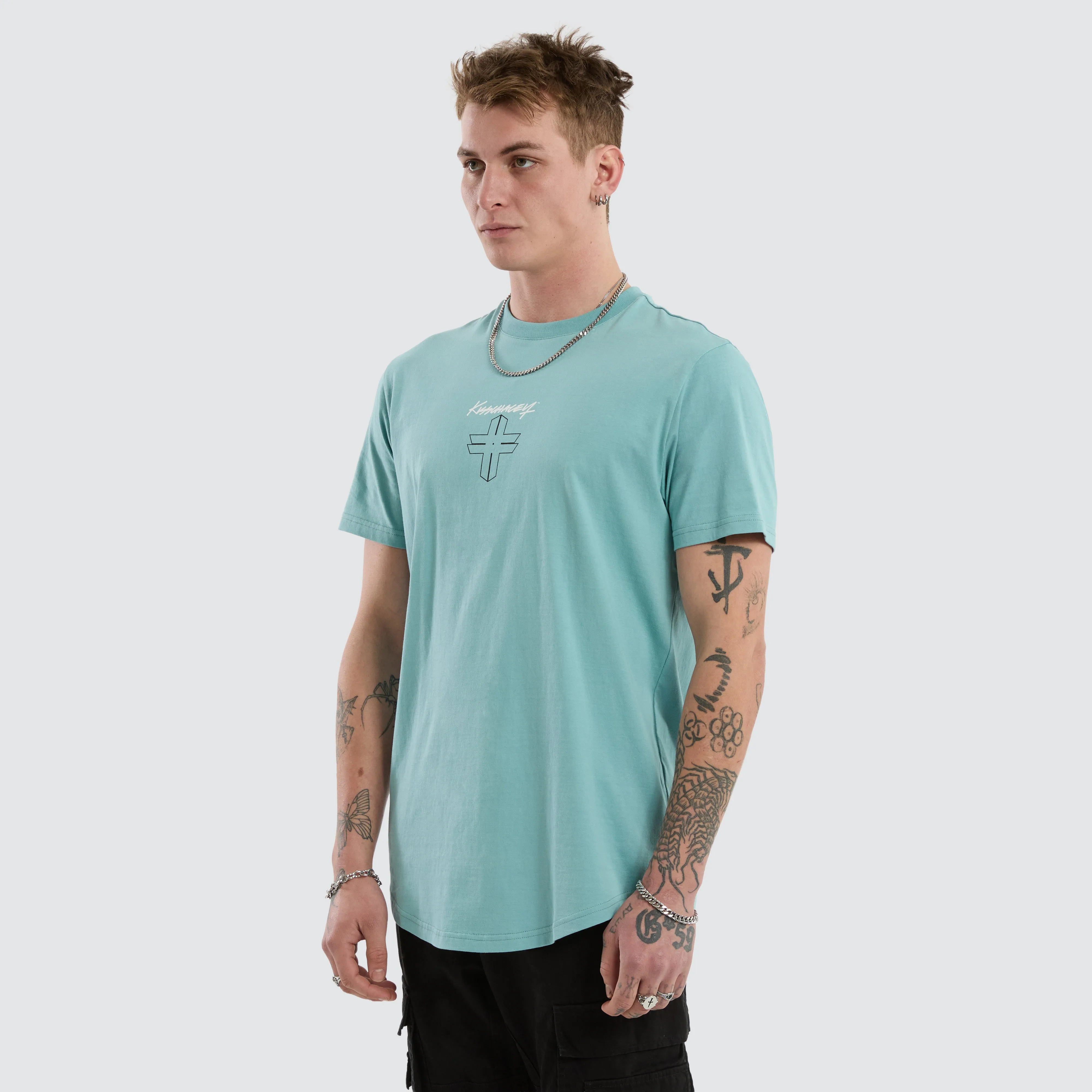 Forever Dual Curved Tee Cameo sold by Neverland product image thumbnail 5