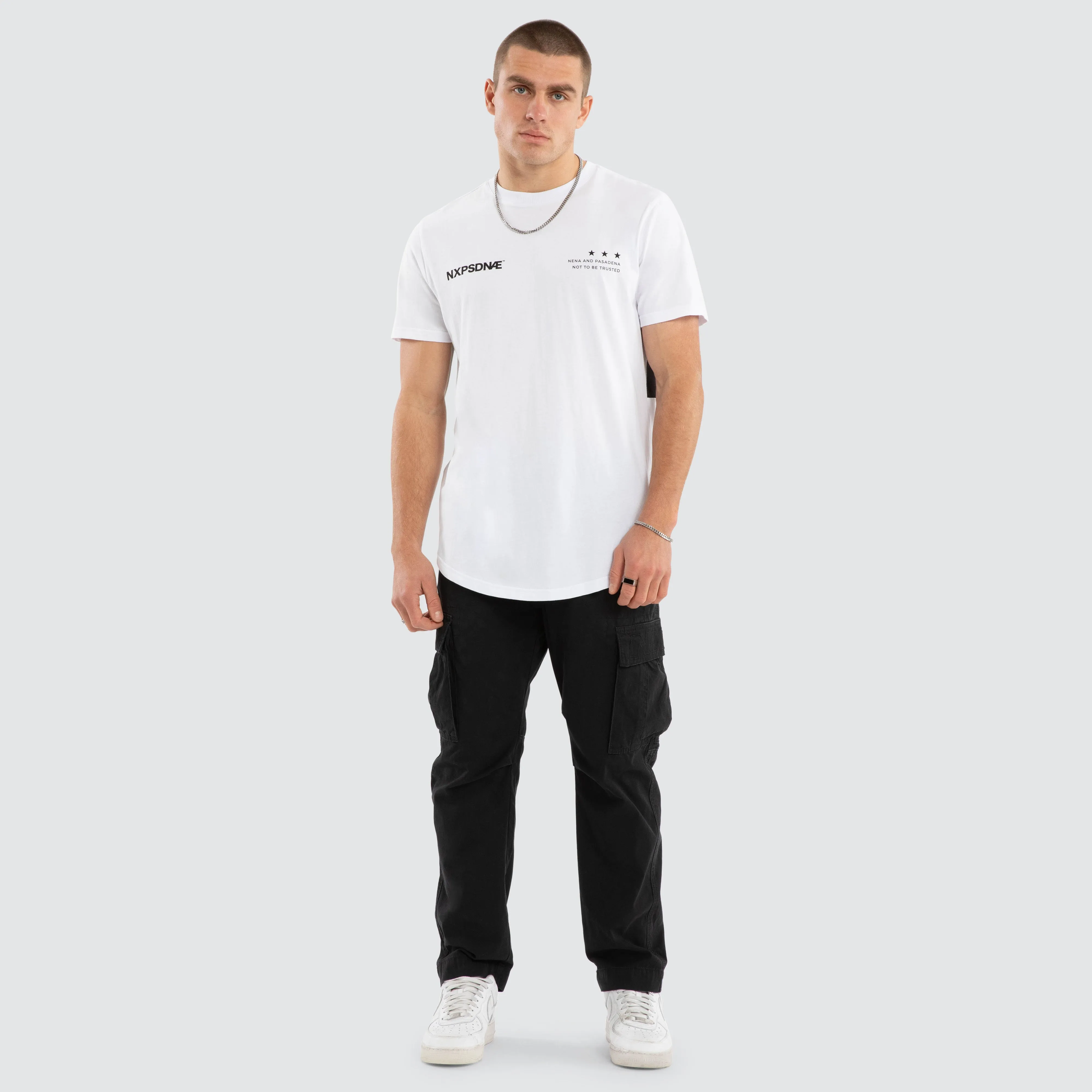 Realm Dual Curved Tee Optical White sold by Neverland product image thumbnail 3