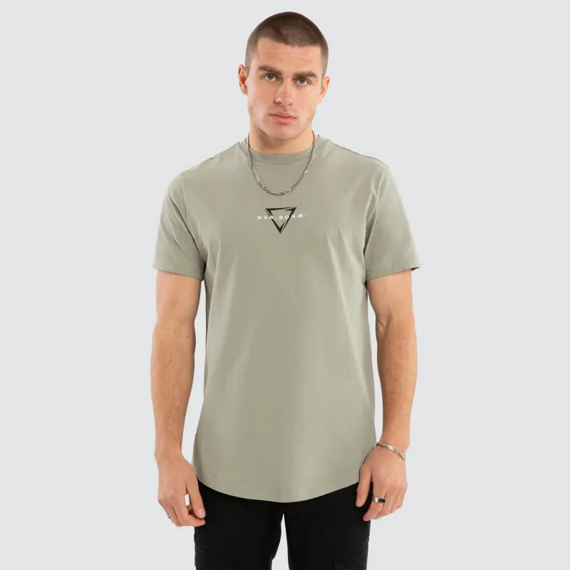 Inevitable Dual Curved Tee Shadow sold by Neverland