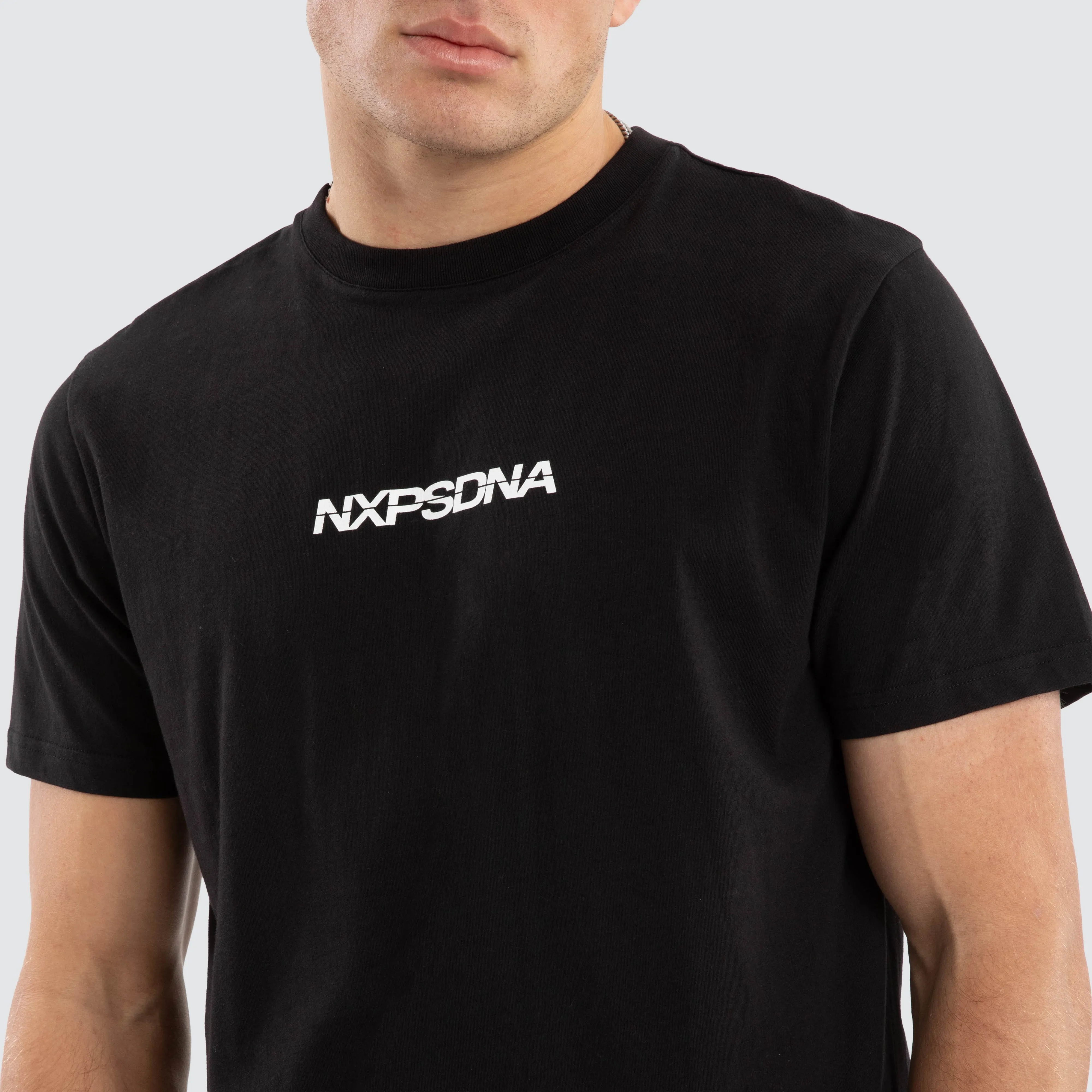 Jumpshot Dual Curved Tee Jet Black sold by Neverland product image thumbnail 4
