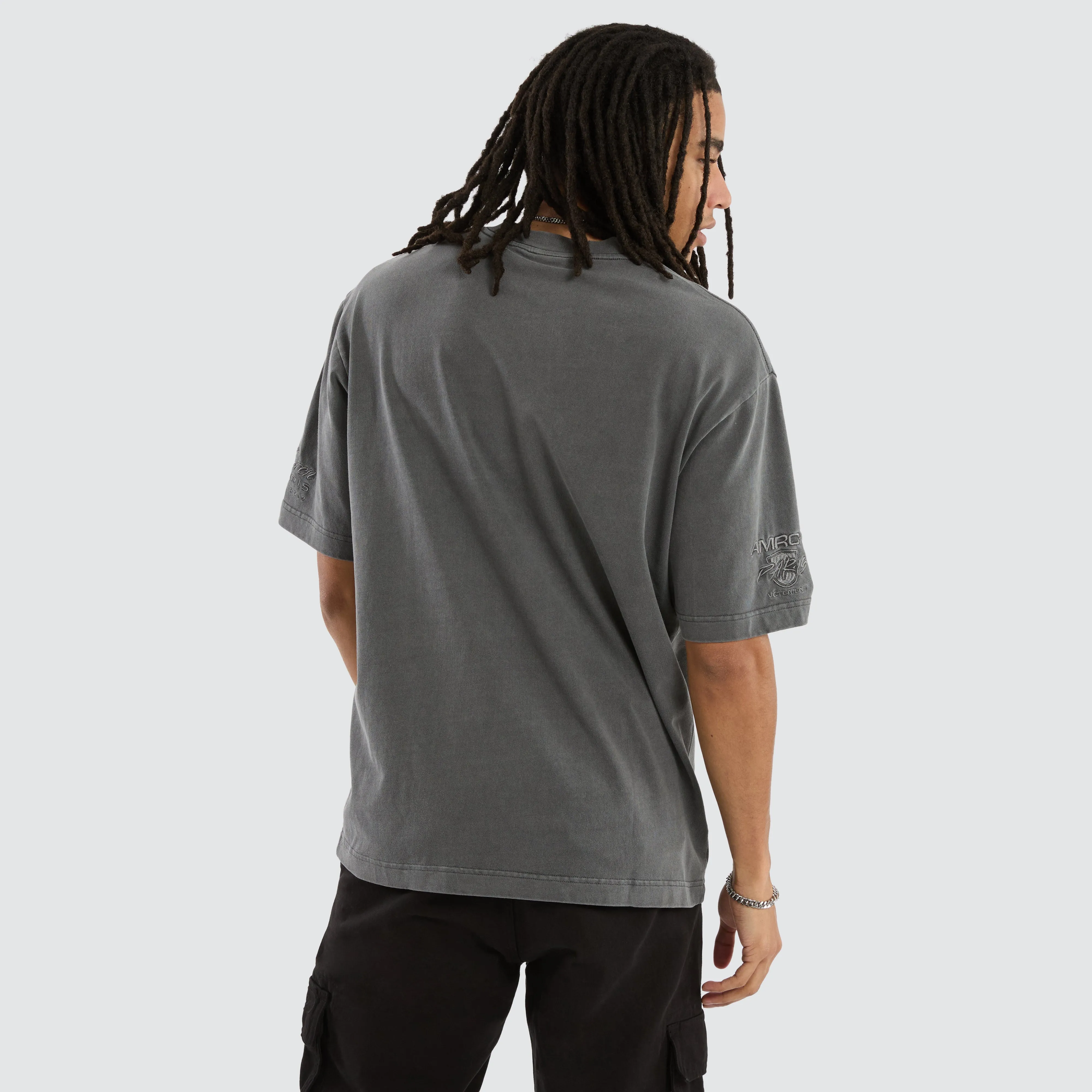 Infinity Oversized Tee Pigment Charcoal sold by Neverland product image thumbnail 2