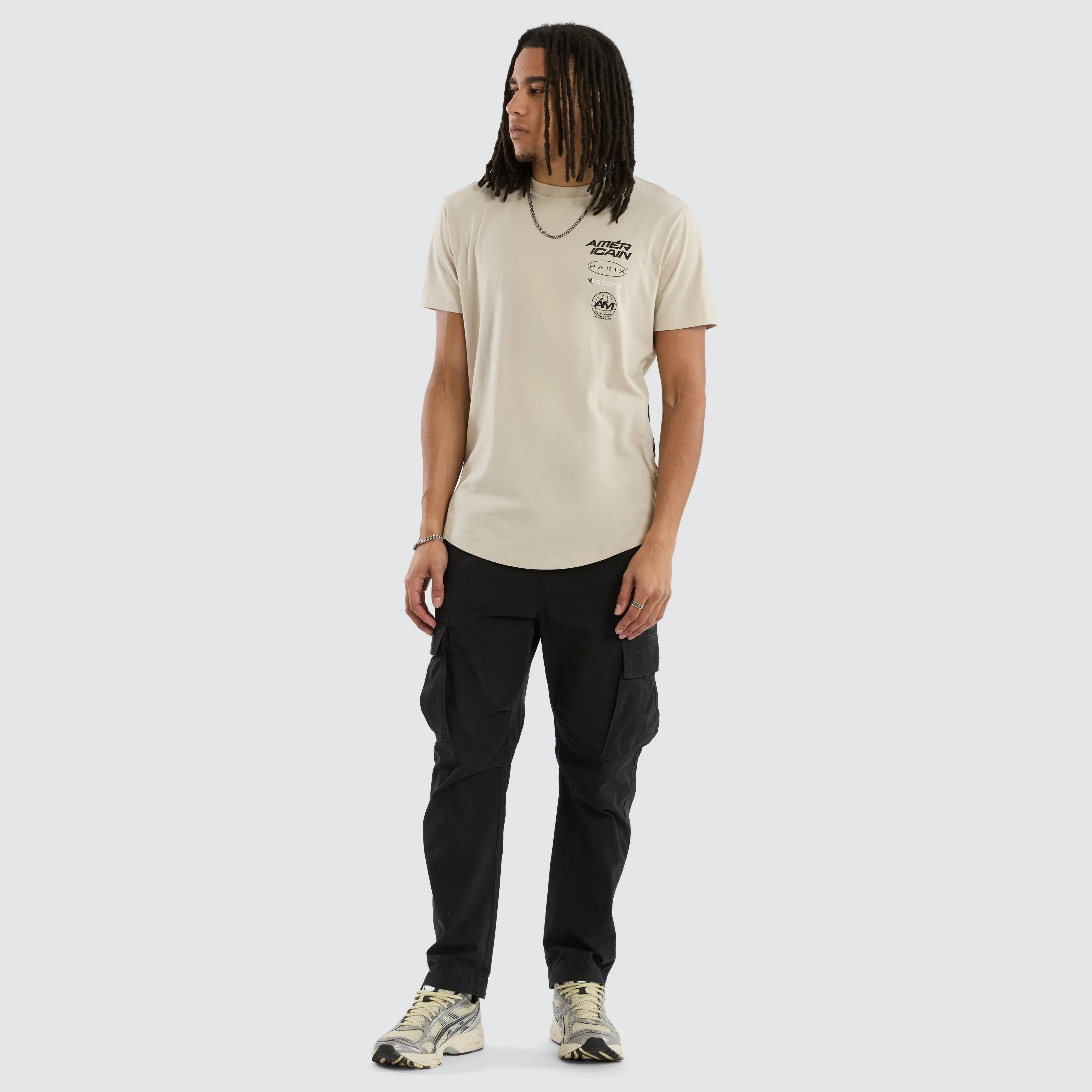 Static Dual Curved Tee Peyote sold by Neverland product image thumbnail 2