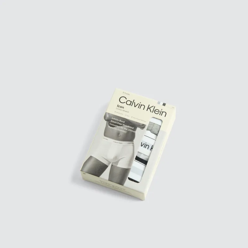 Icon Cotton Trunk 3Pk Multi Colour sold by Neverland