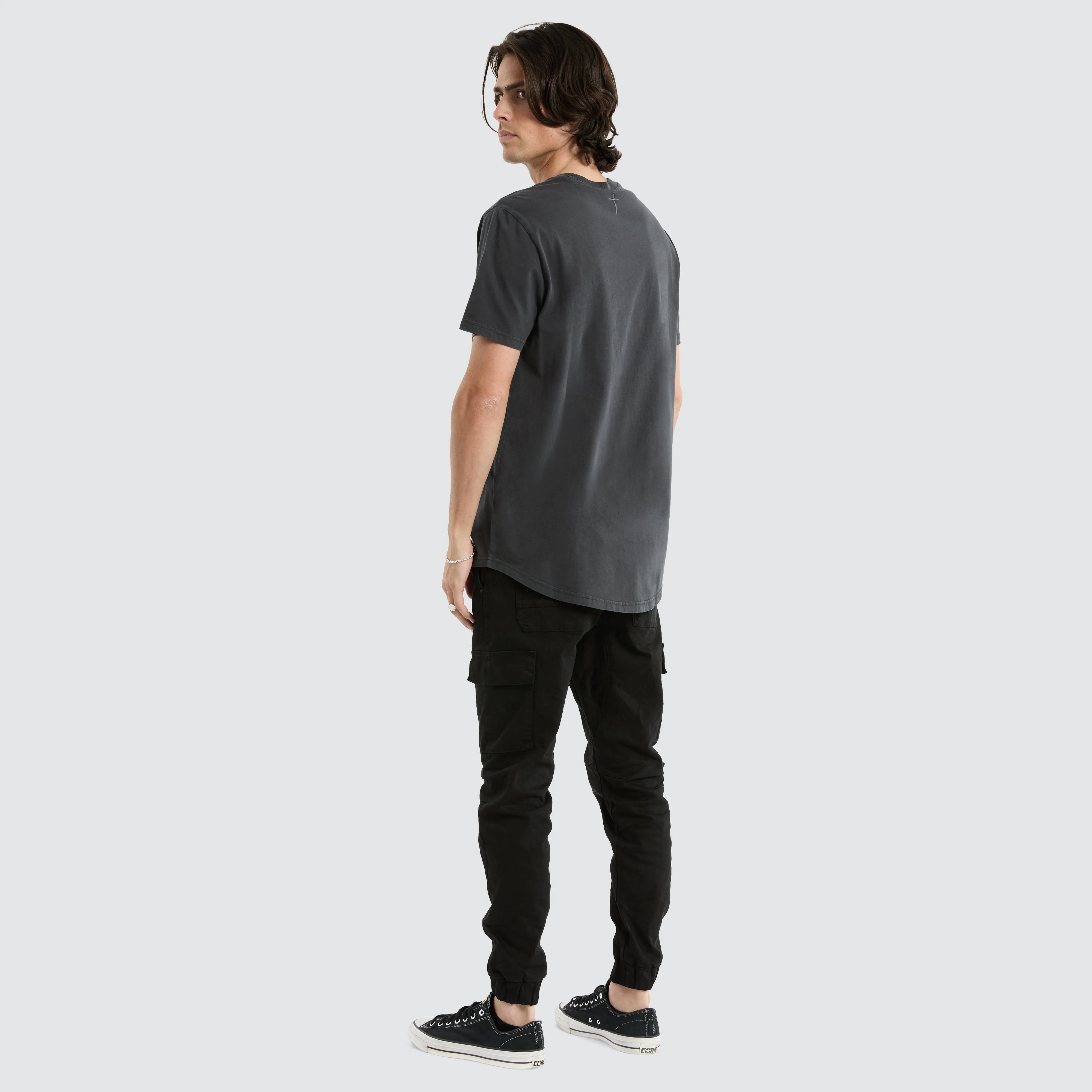 Prairie Dual Curved Tee Asphalt sold by Neverland product image thumbnail 4
