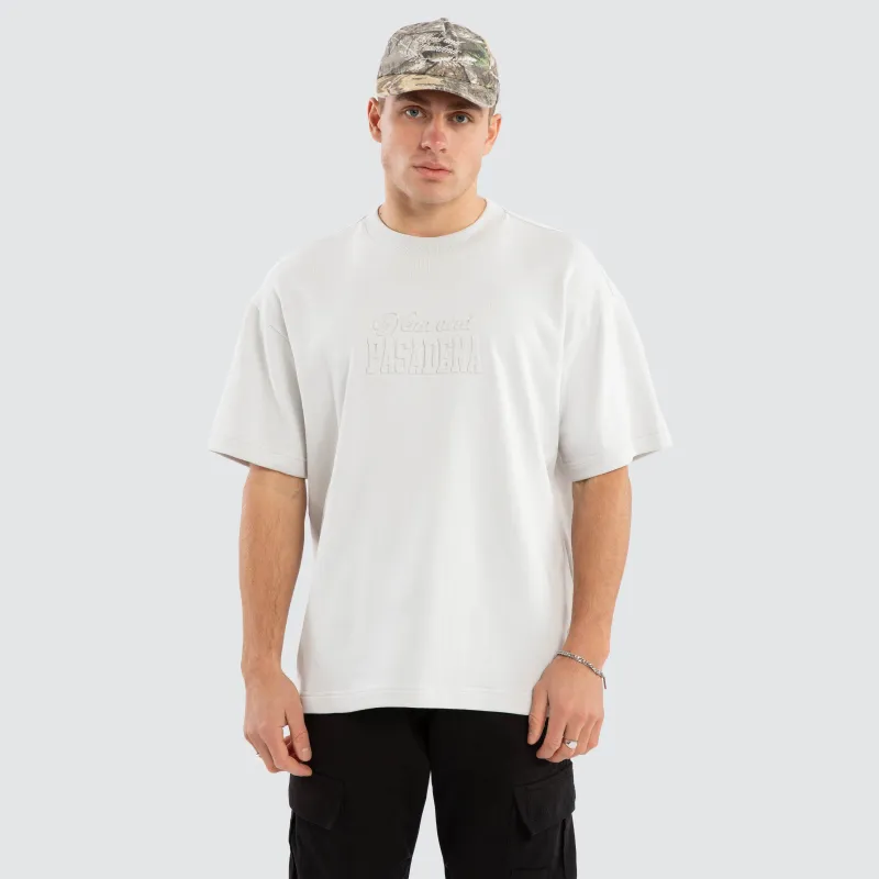 Progress Loopback Raptor Tee Glacier Grey sold by Neverland