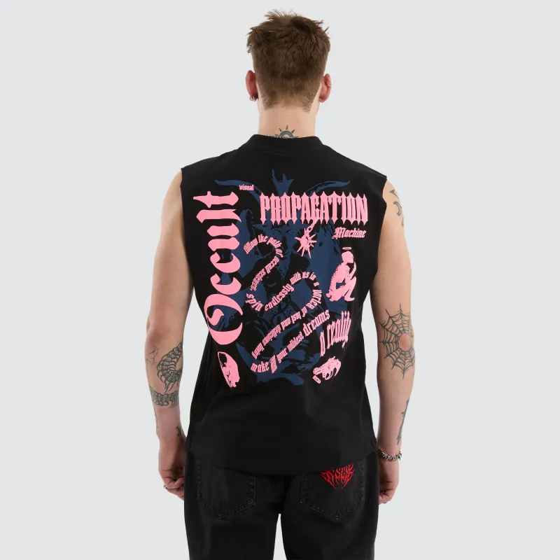 Occult Street Muscle Jet Black sold by Neverland