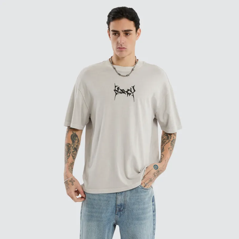 Fangs Street Tee Mineral Stone sold by Neverland