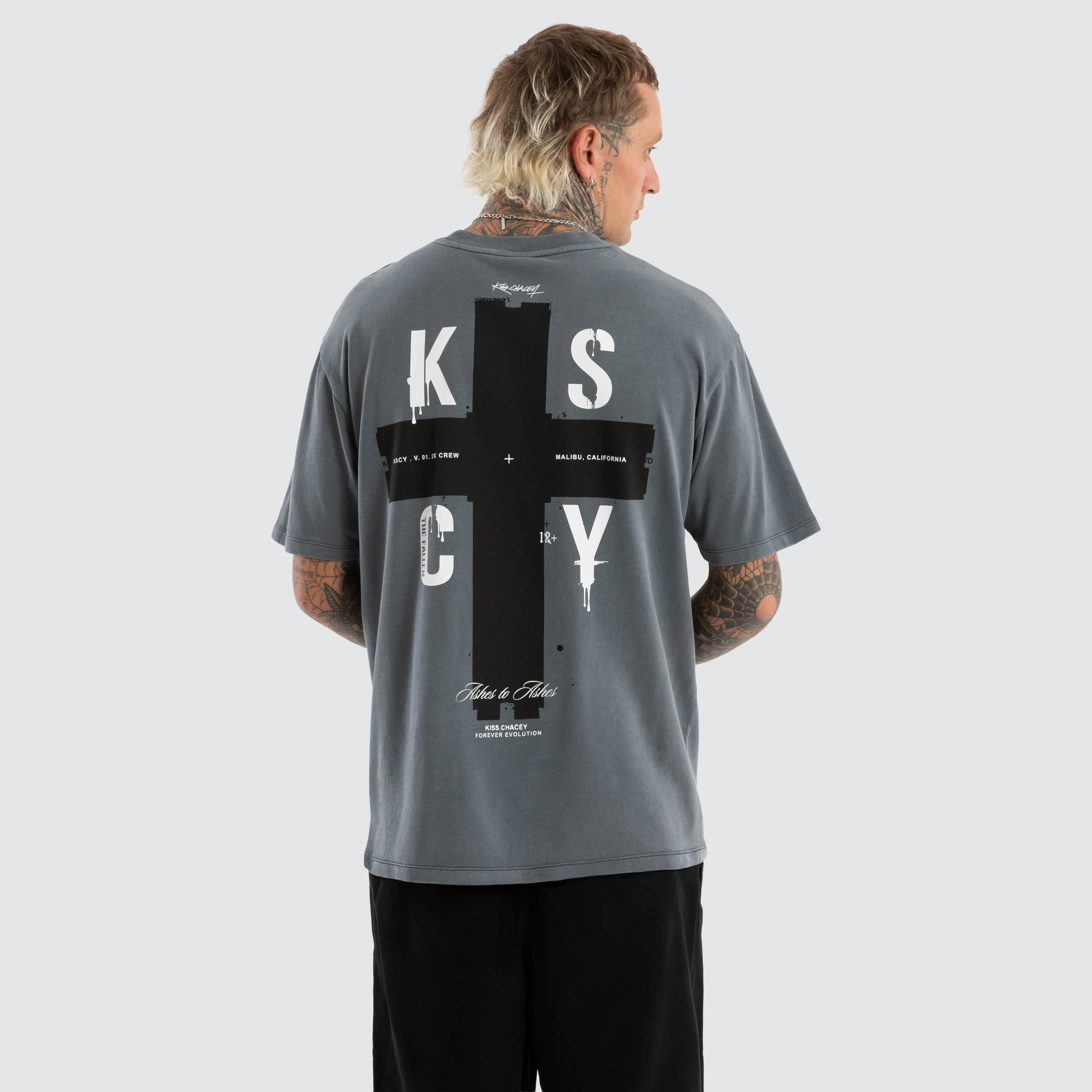 Delta Box Fit Tee Pigment Turbulence sold by Neverland