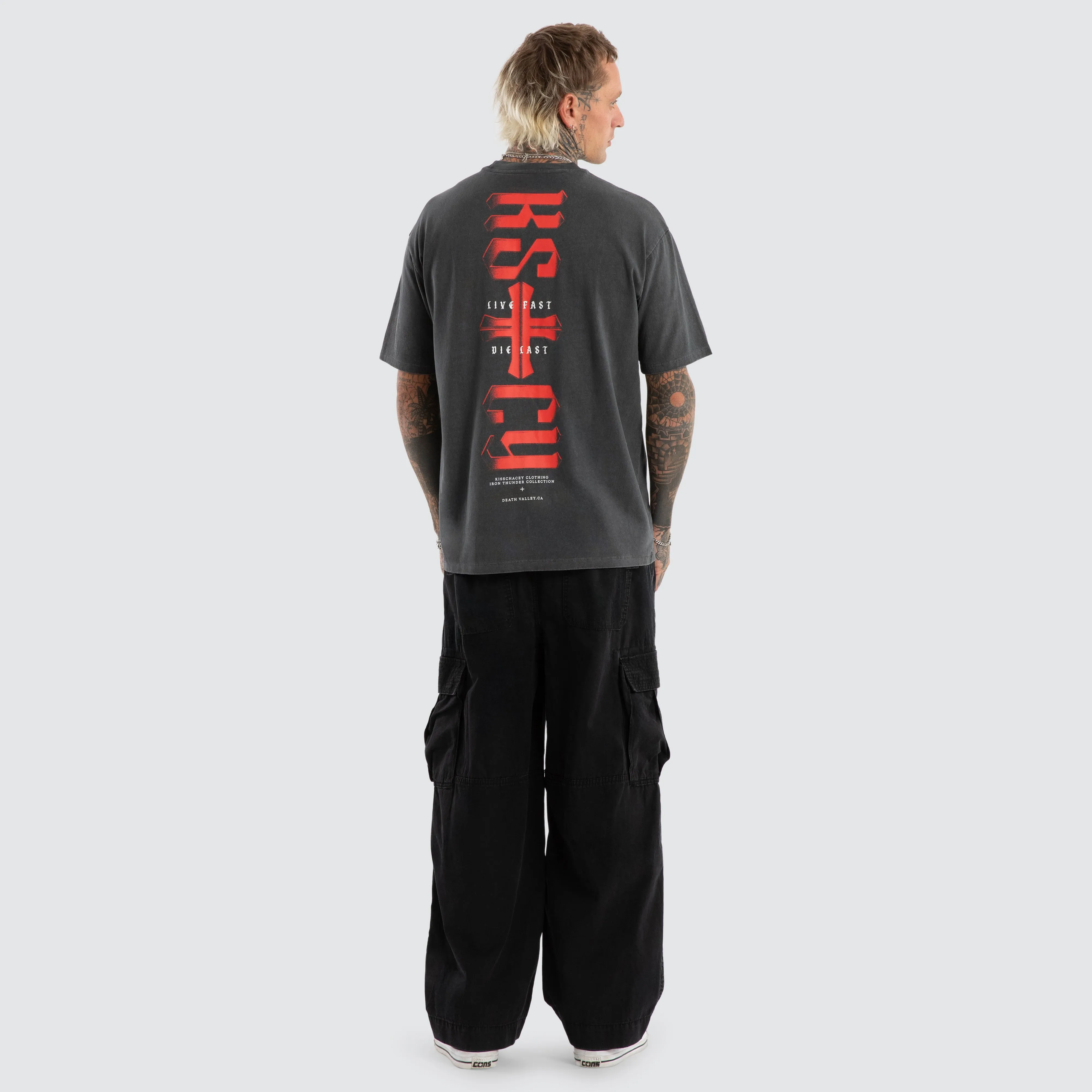 Razor Light Box Fit Tee Pigment Asphalt sold by Neverland product image thumbnail 5