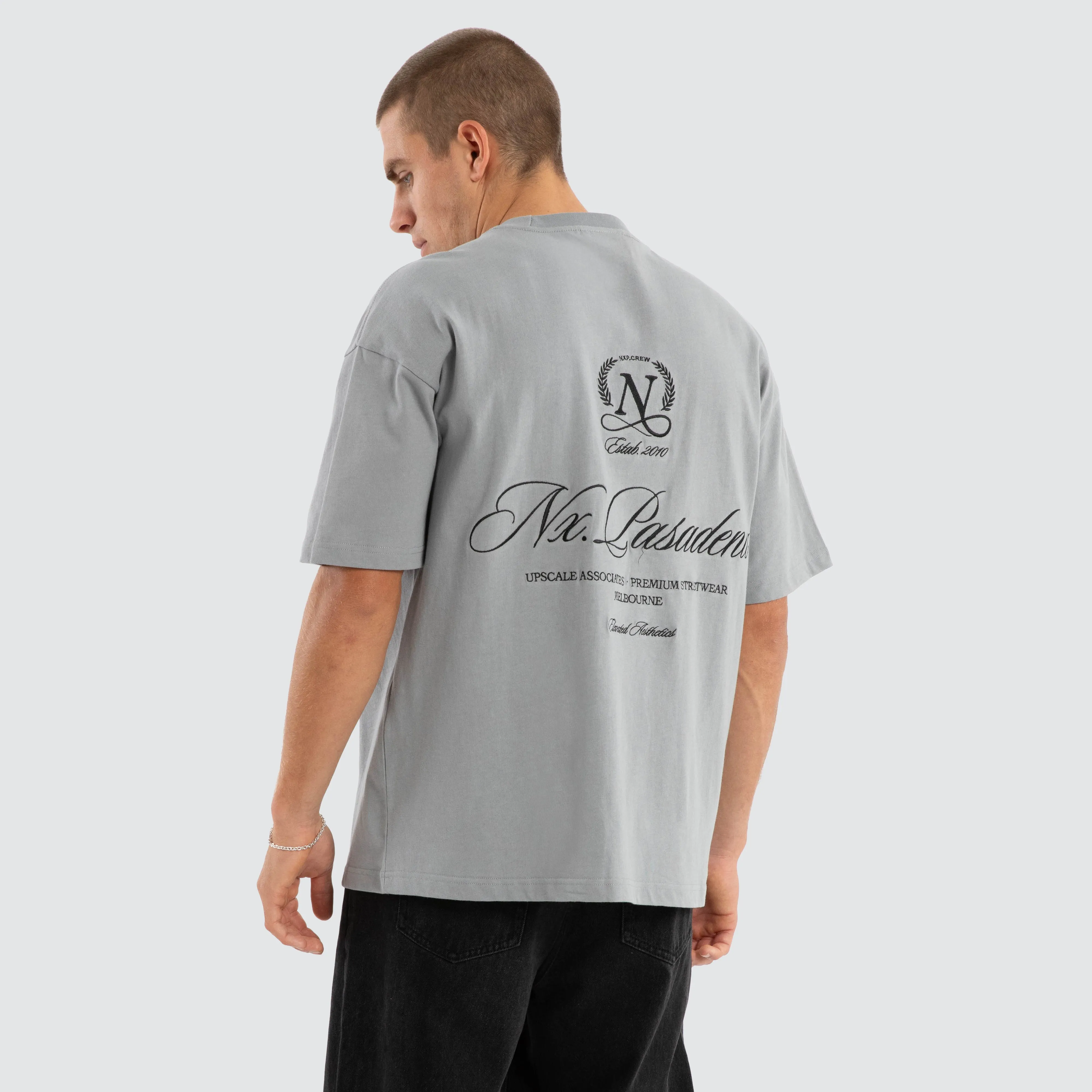 Upscale Raptor Tee Ultimate Grey sold by Neverland