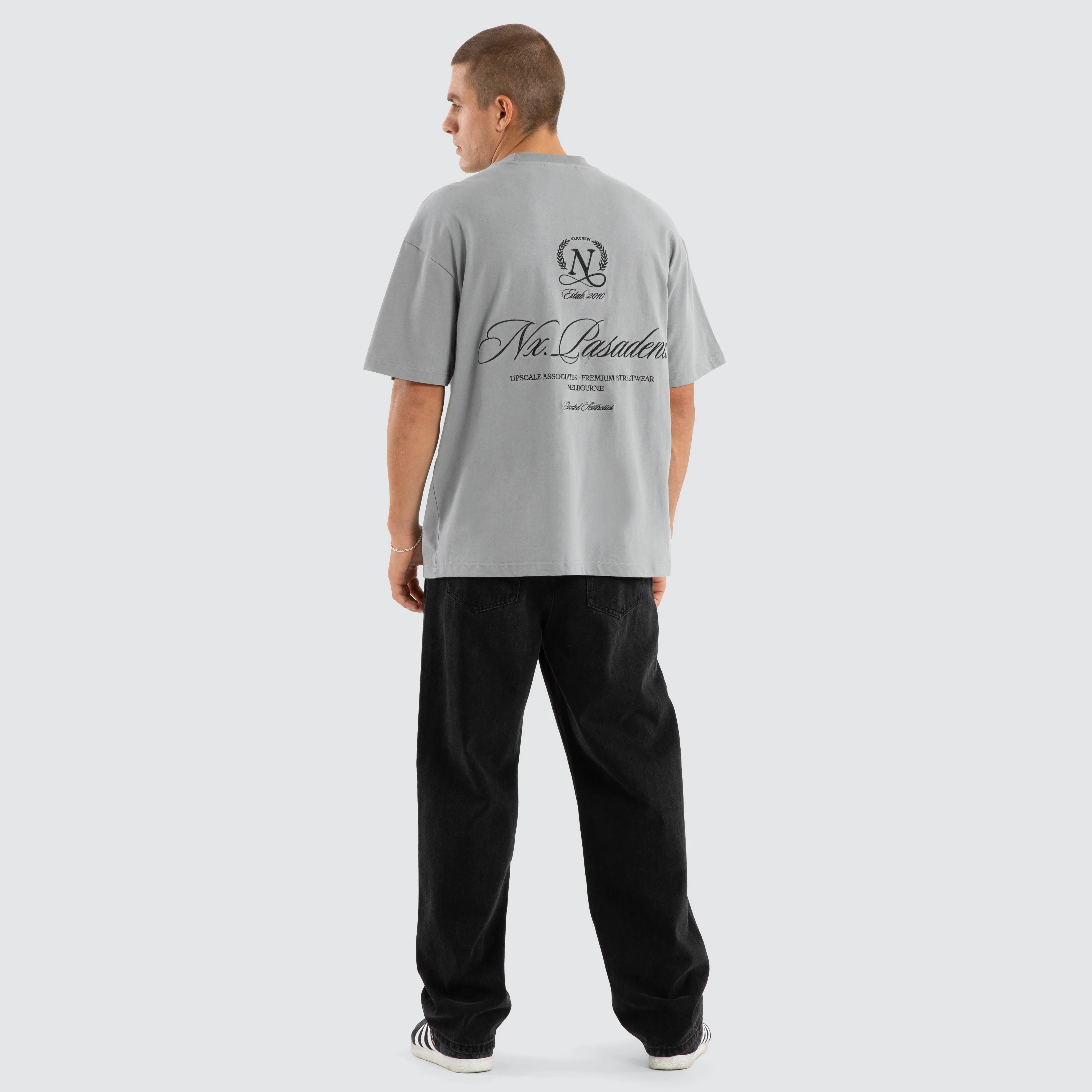 Upscale Raptor Tee Ultimate Grey sold by Neverland product image thumbnail 3