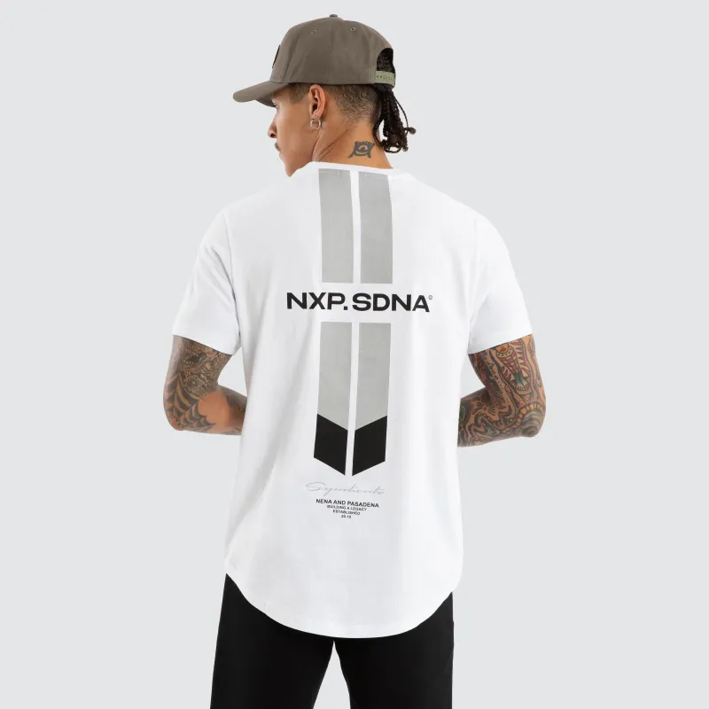 Origin Dual Curved Tee White sold by Neverland