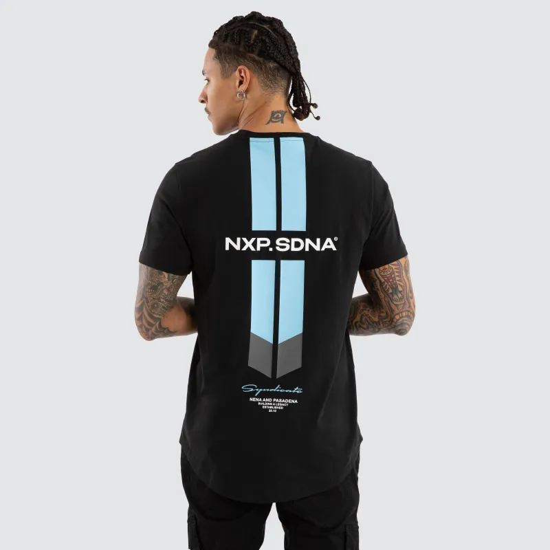 Origin Dual Curved Tee Jet Black sold by Neverland
