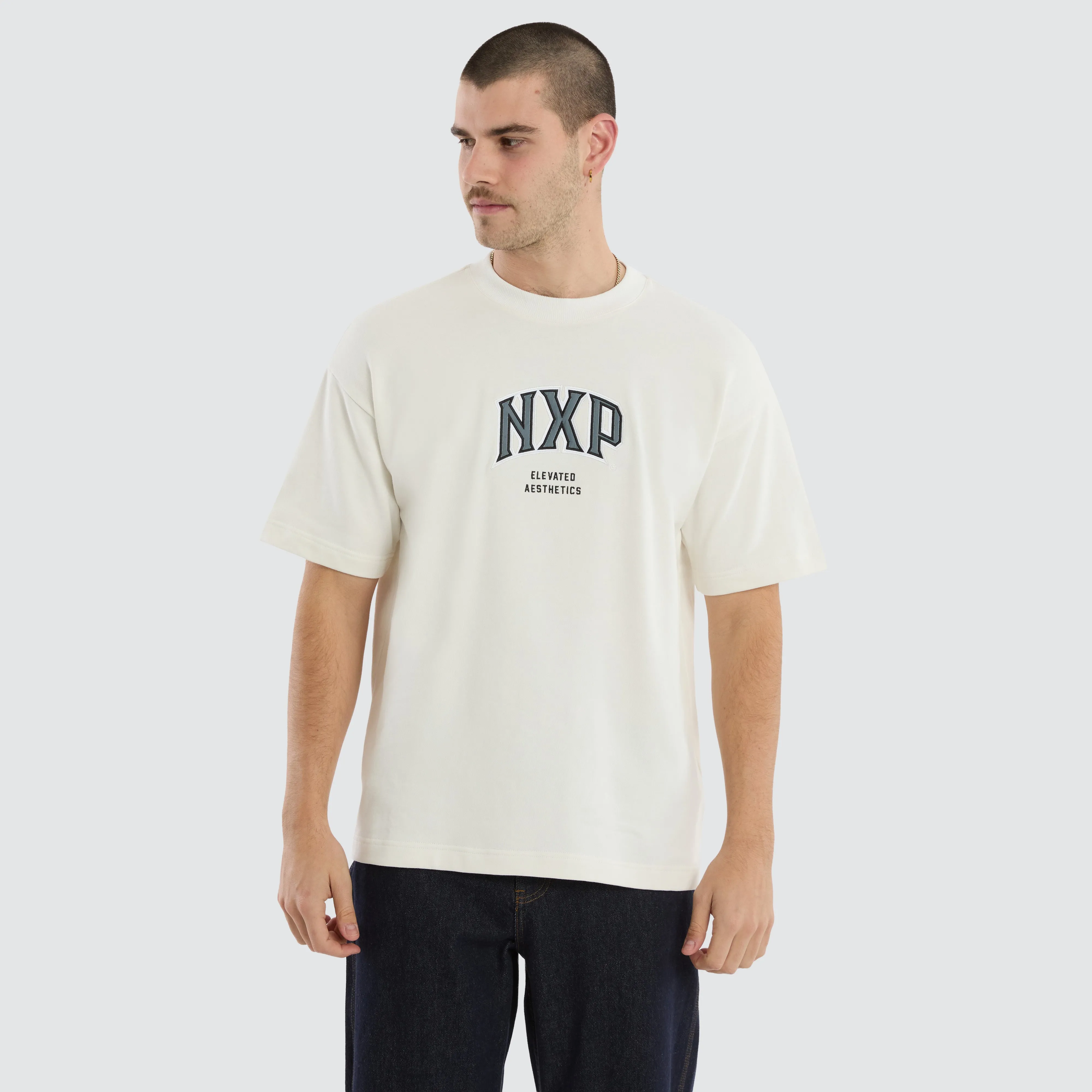 Factor Loopback Raptor Tee Blanc De Blanc sold by Neverland product image thumbnail 2