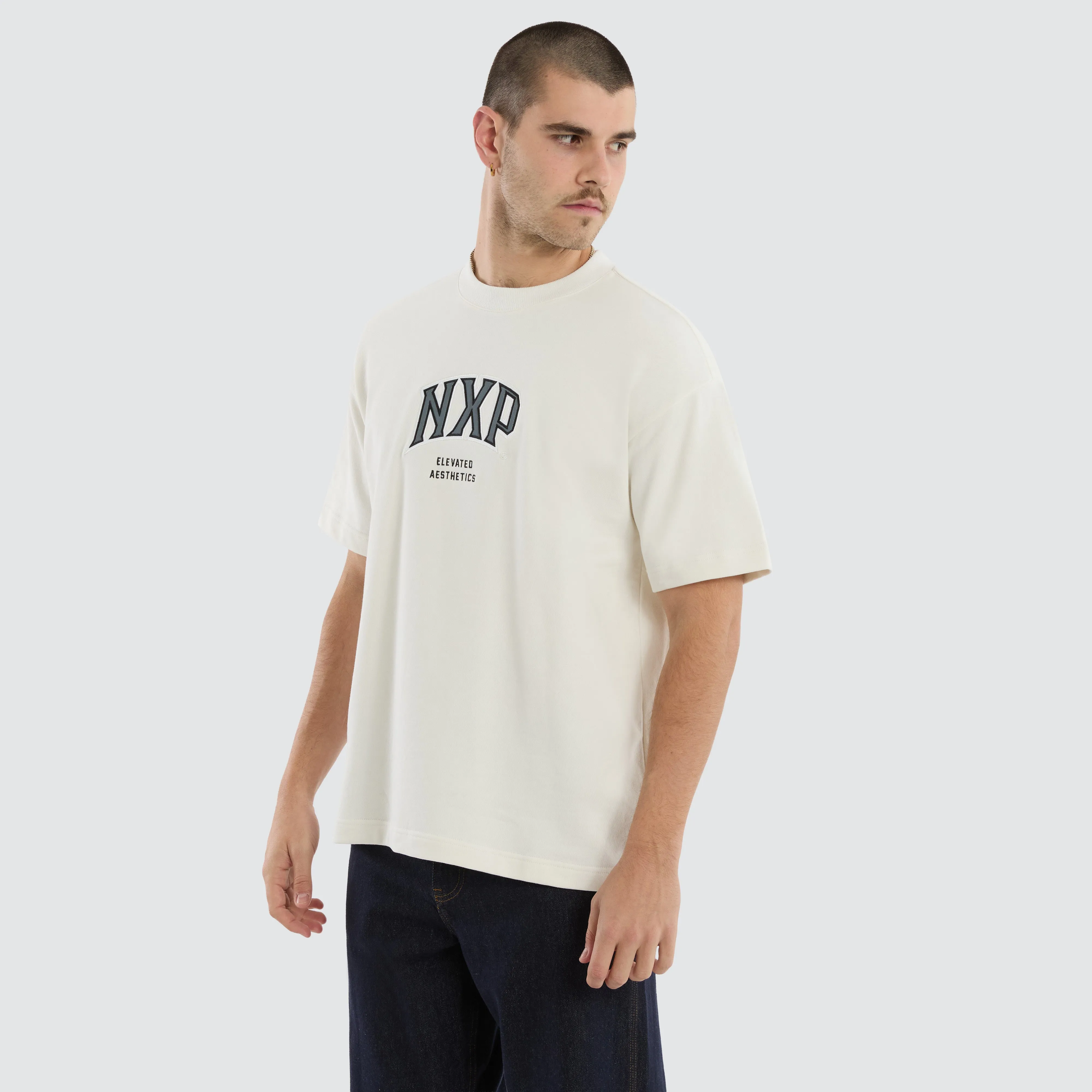 Factor Loopback Raptor Tee Blanc De Blanc sold by Neverland product image thumbnail 4