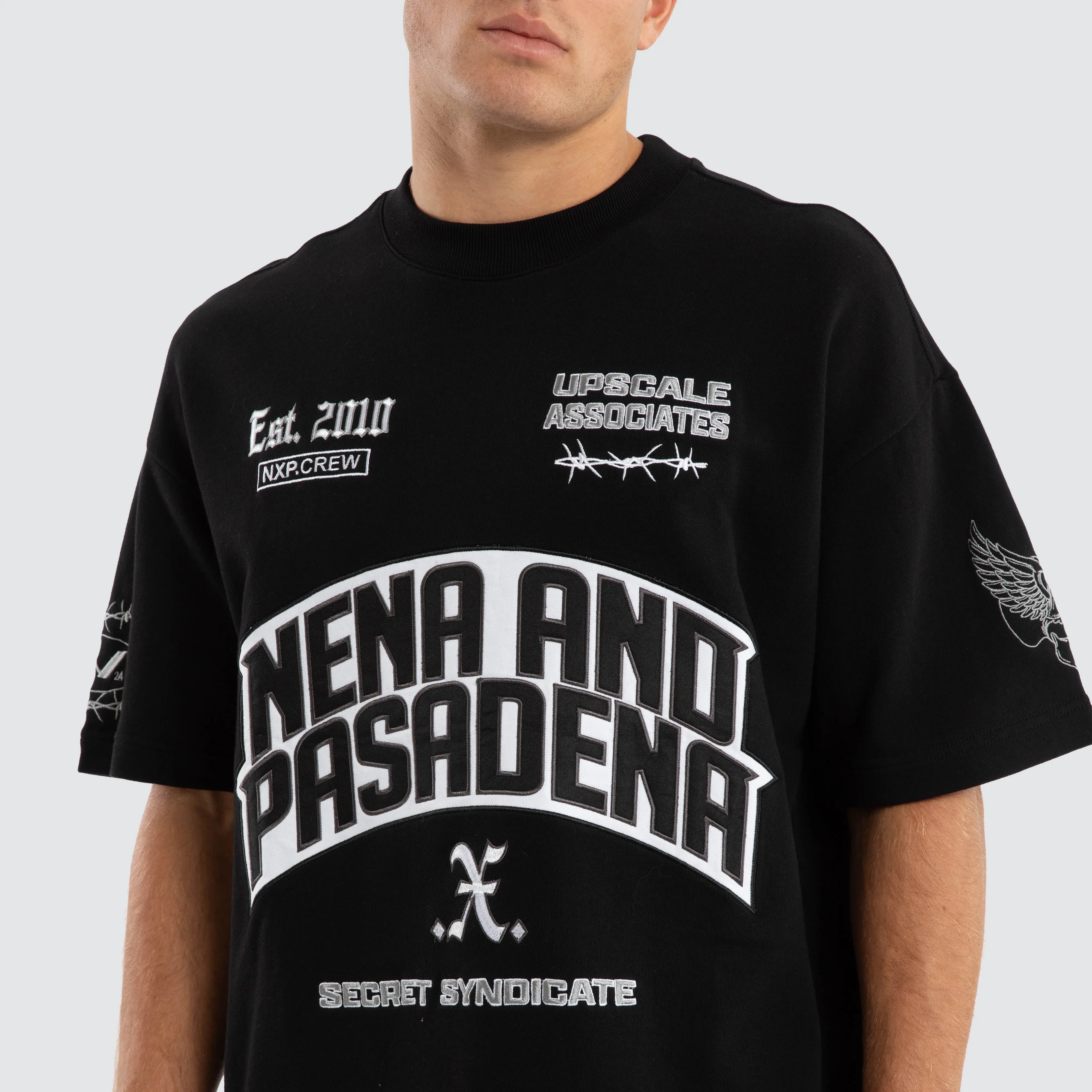 Pride Loopback Raptor Tee Jet Black sold by Neverland product image thumbnail 3