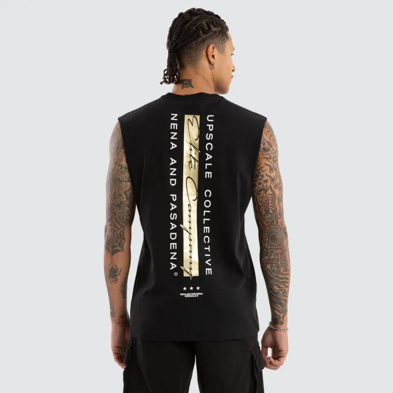 Foreign Scoop Muscle Jet Black sold by Neverland