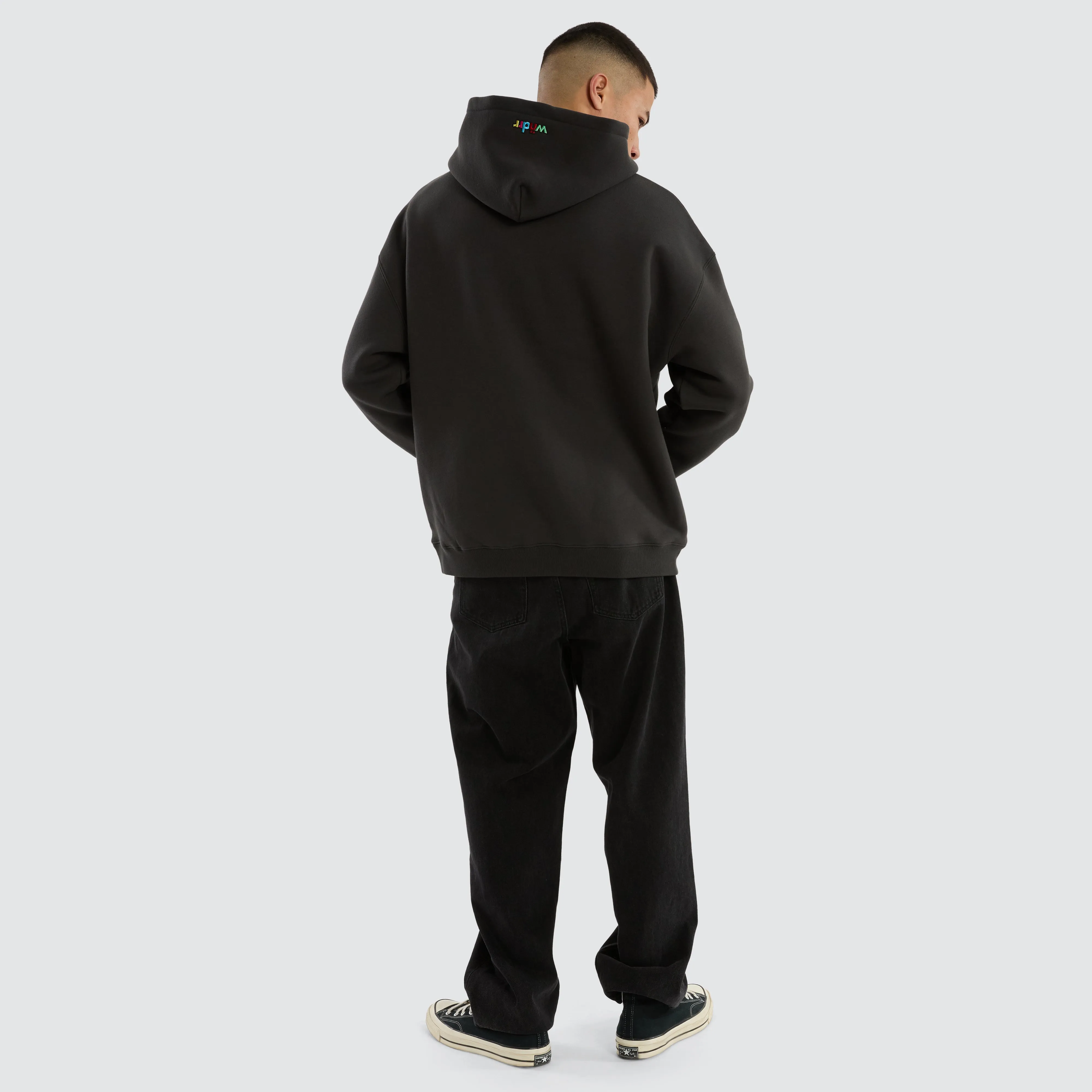 Tint Relaxed Hoodie Faded Black sold by Neverland product image thumbnail 2