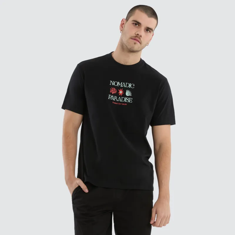 Sunshine Street Tee Anthracite made by Neverland