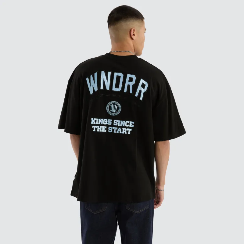 Emporium Heavy Weight Tee Black made by WNDRR