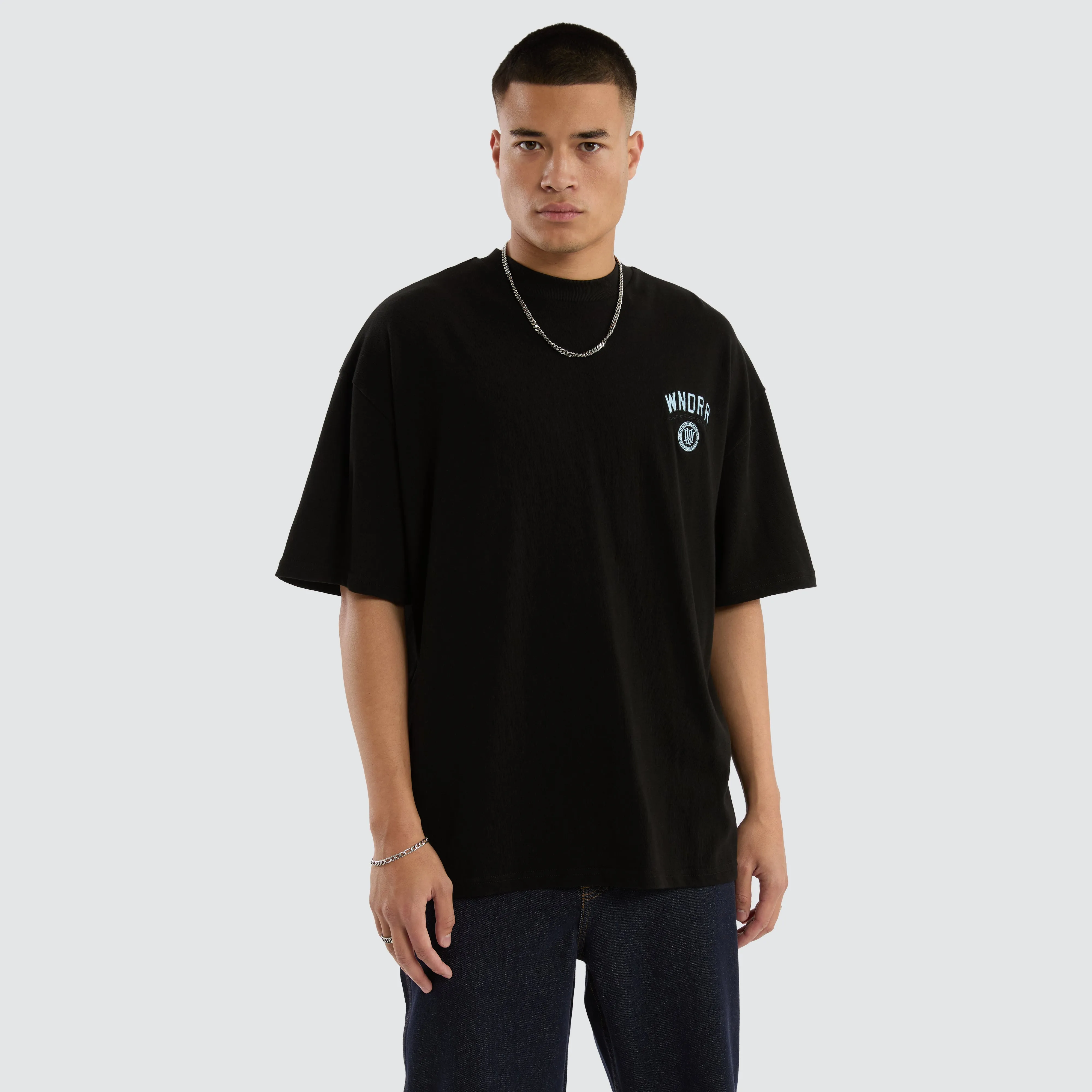 Emporium Heavy Weight Tee Black sold by Neverland product image thumbnail 3